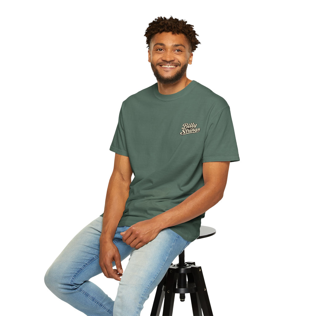 Billy Strings Shirt – Minimal Left Chest Logo Jamgrass Tee