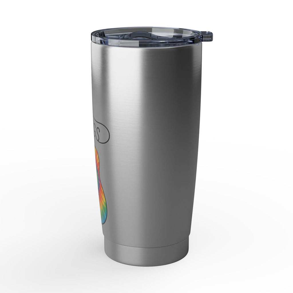 Billy Strings Tumbler | Tie Dye Guitar Travel Cup | Jamgrass Music Stainless Steel Drinkware
