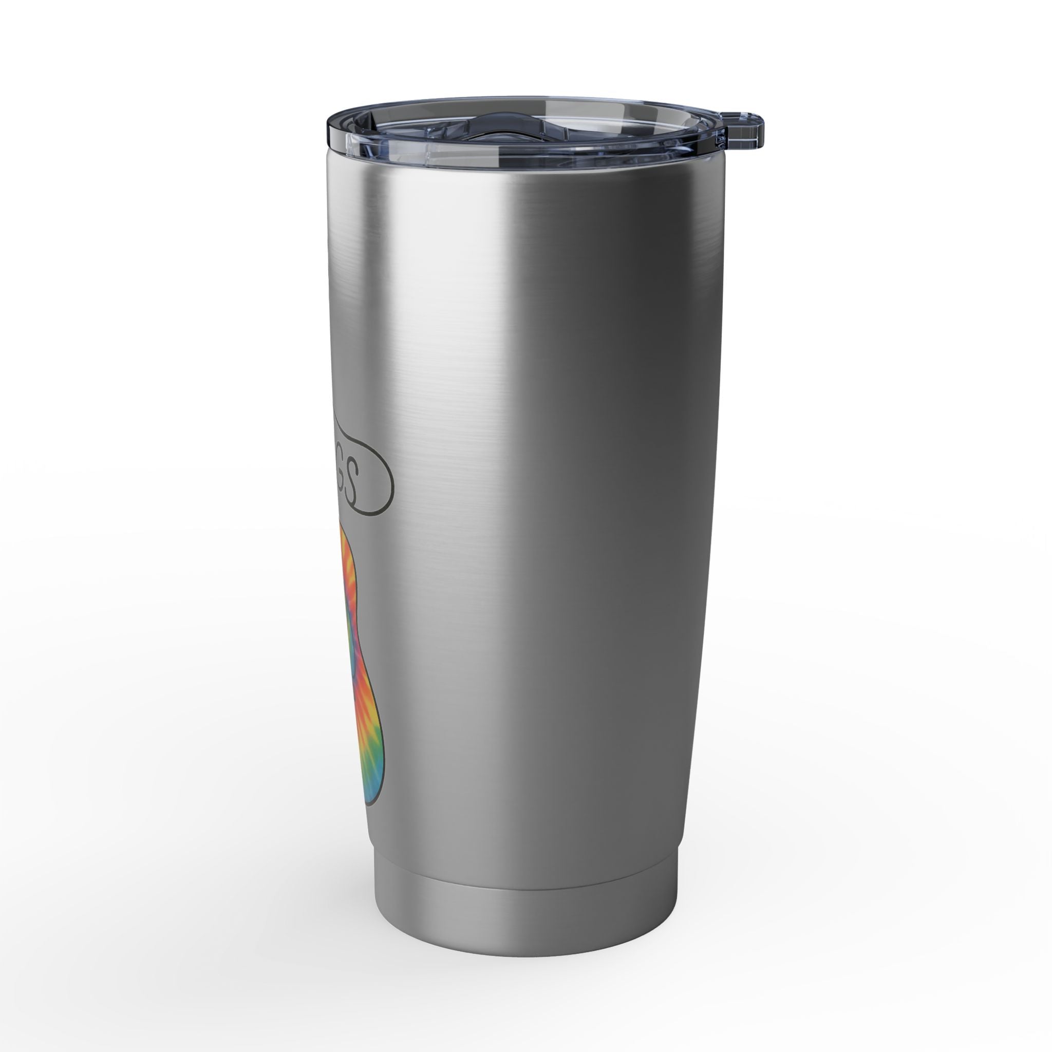 Billy Strings Tumbler | Tie Dye Guitar Travel Cup | Jamgrass Music Stainless Steel Drinkware