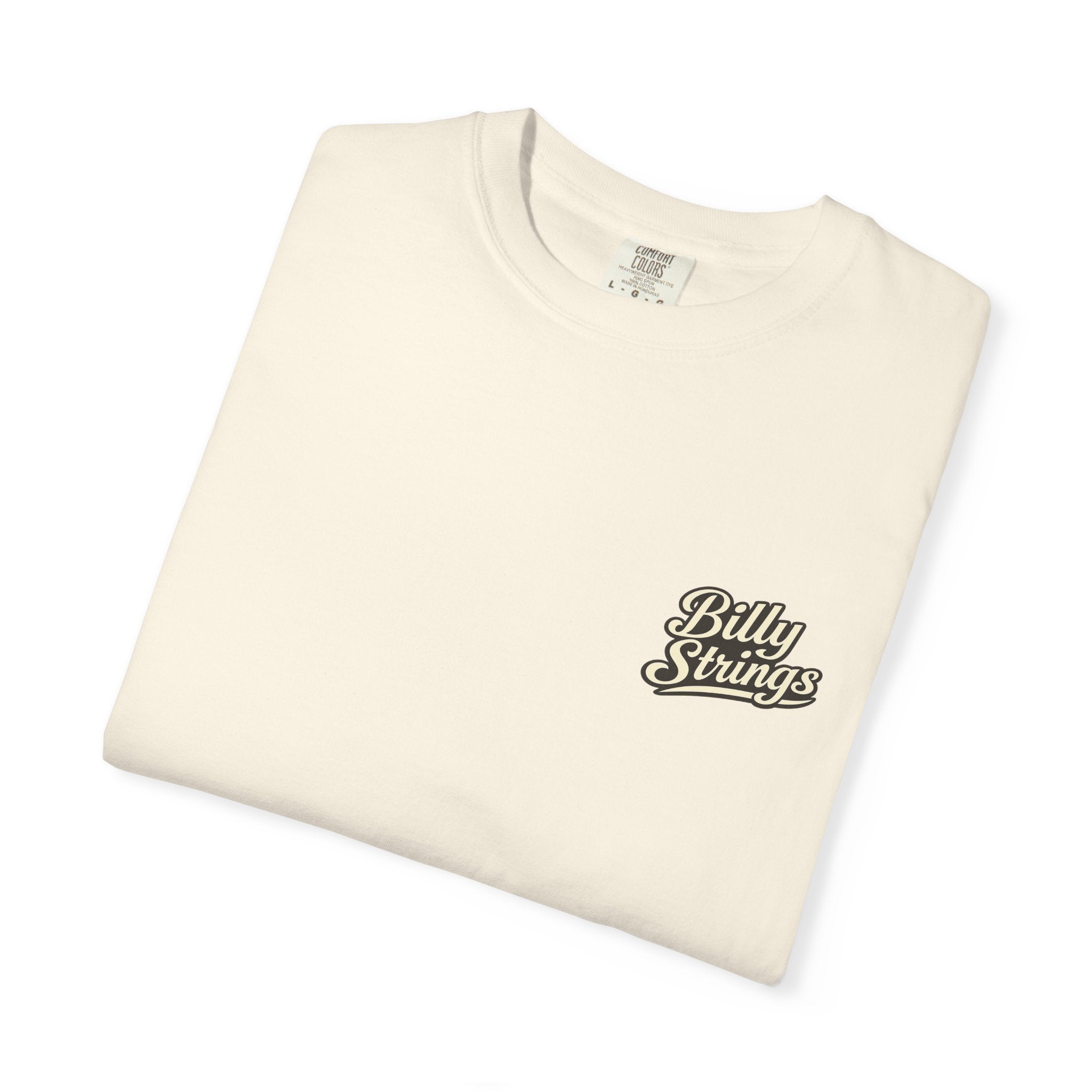 Billy Strings Shirt – Minimal Left Chest Logo Jamgrass Tee