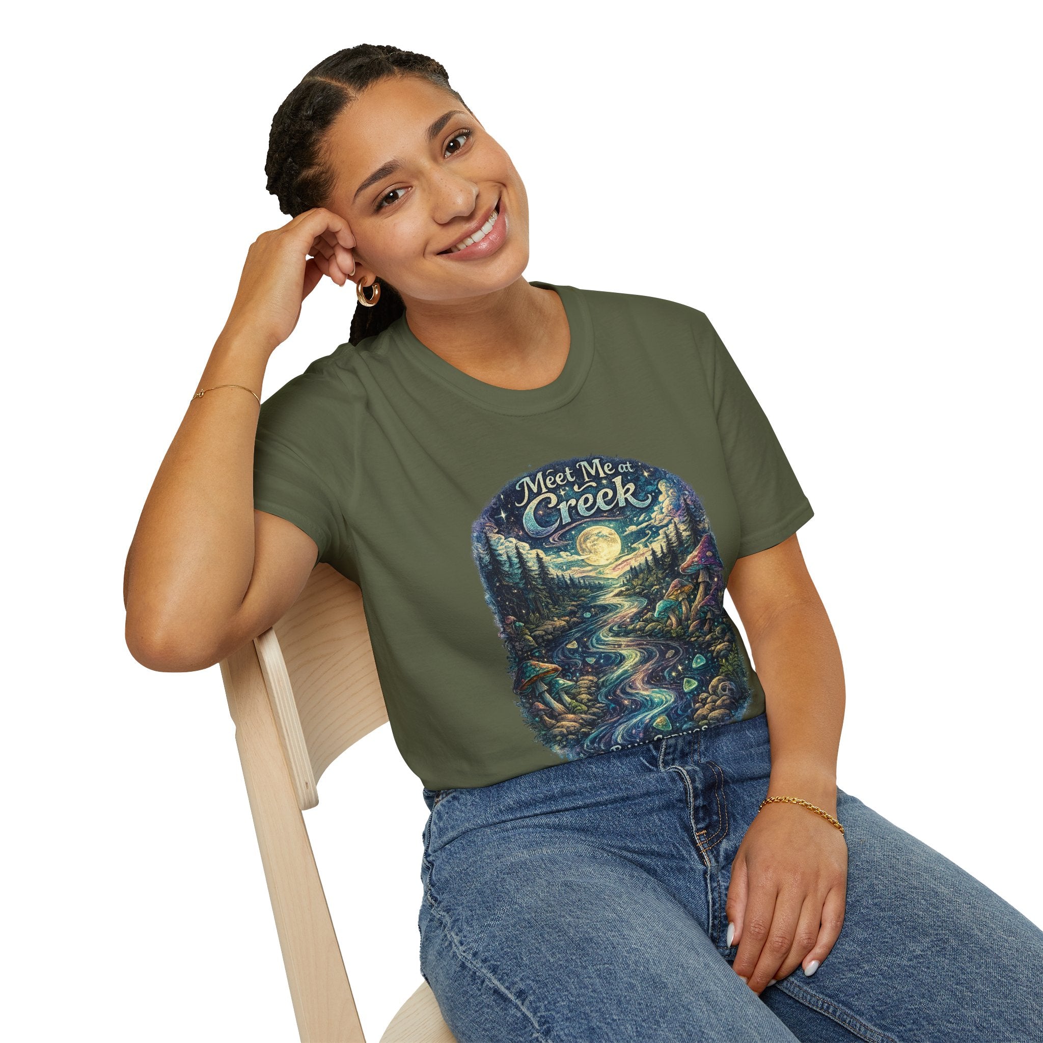 Billy Strings Meet Me at the Creek Shirt – Psychedelic Jam Band Festival Tee