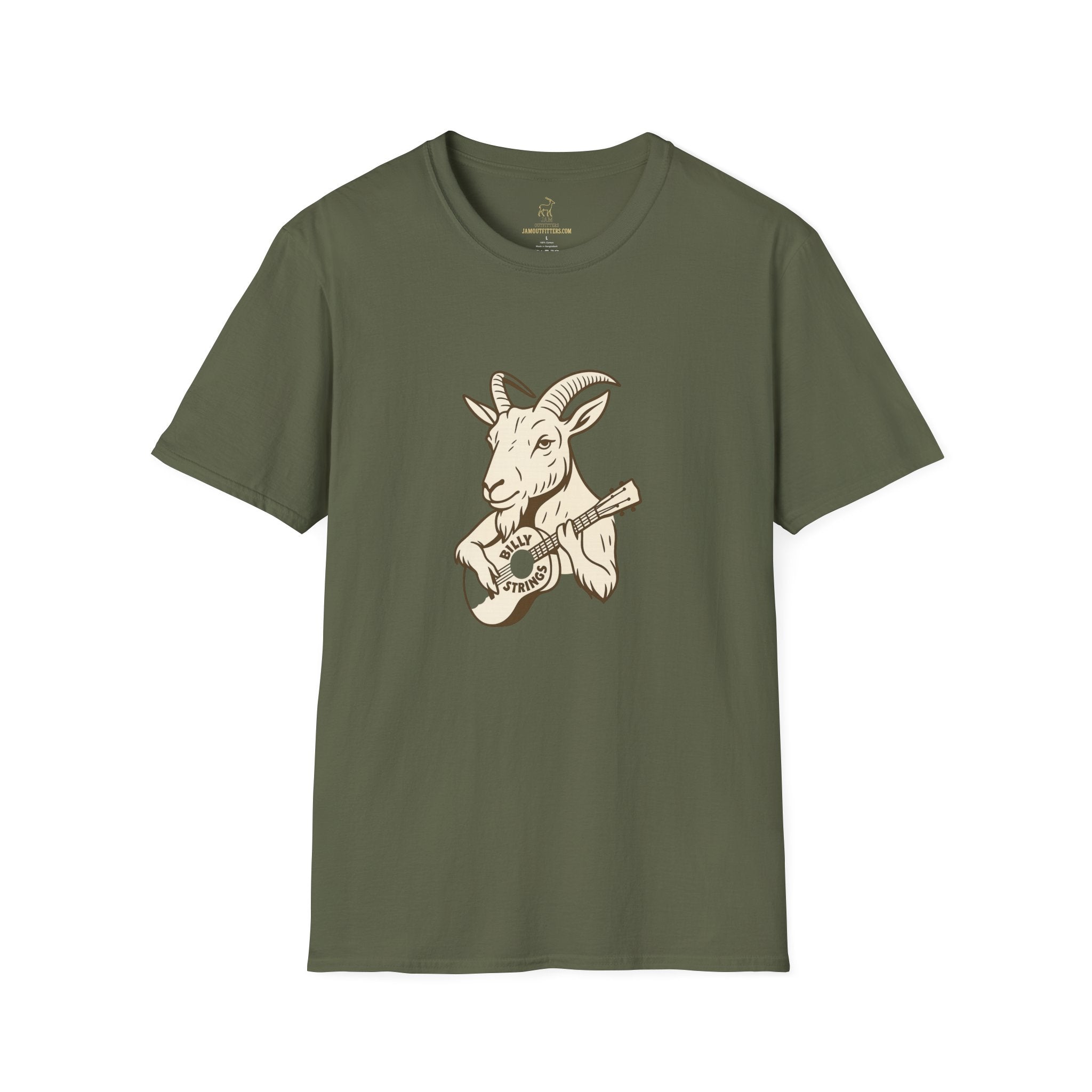 Billy Strings Goat Shirt | Jamgrass Guitar Tee | Bluegrass Music T-Shirt | GOAT Music Fan Shirt
