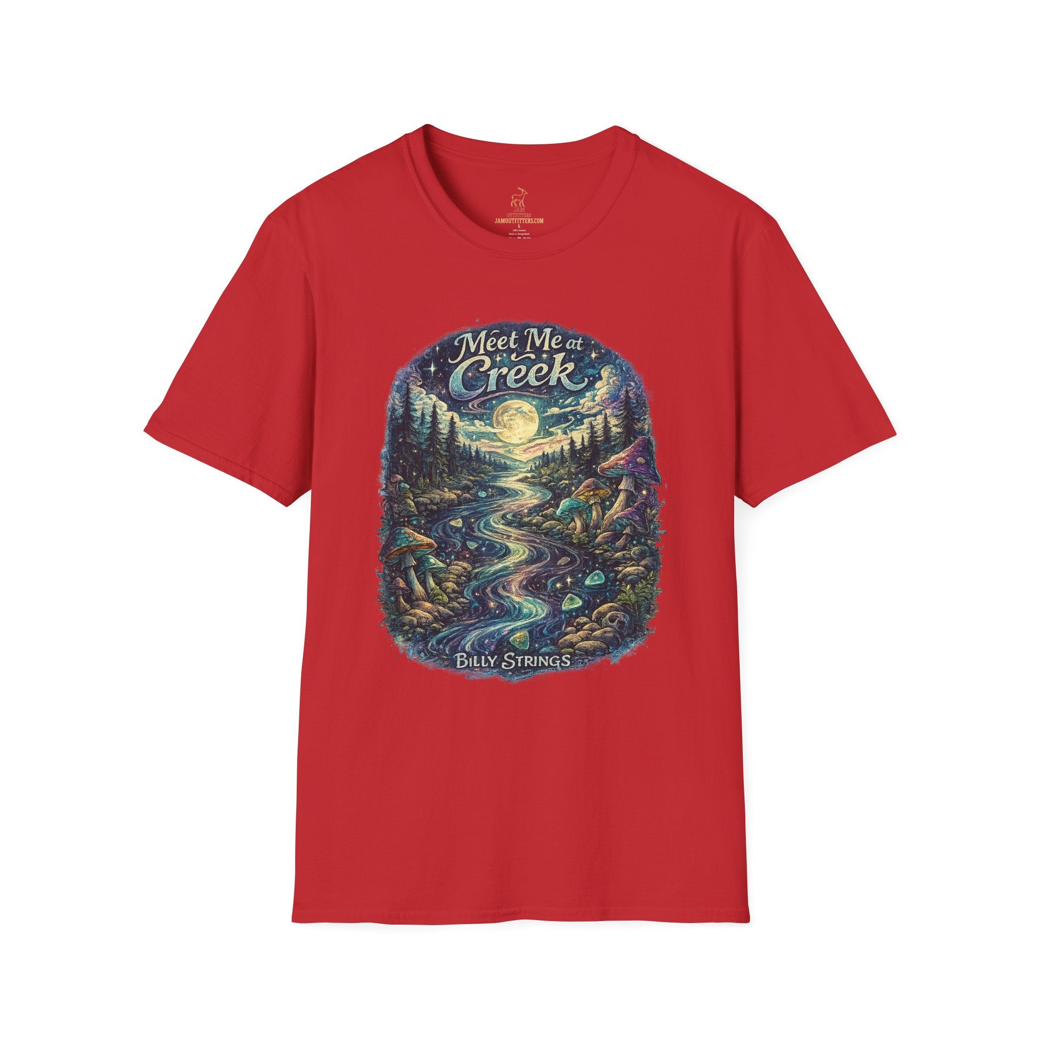 Billy Strings Meet Me at the Creek Shirt – Psychedelic Jam Band Festival Tee