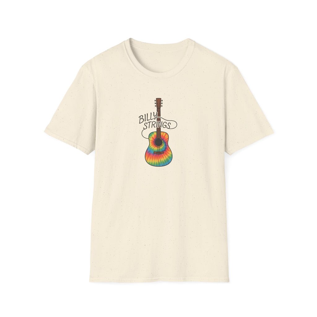 Billy Strings Guitar Shirt | Tie Dye BMFS Acoustic Tee | Bluegrass Jam Band Fan Concert T-Shirt