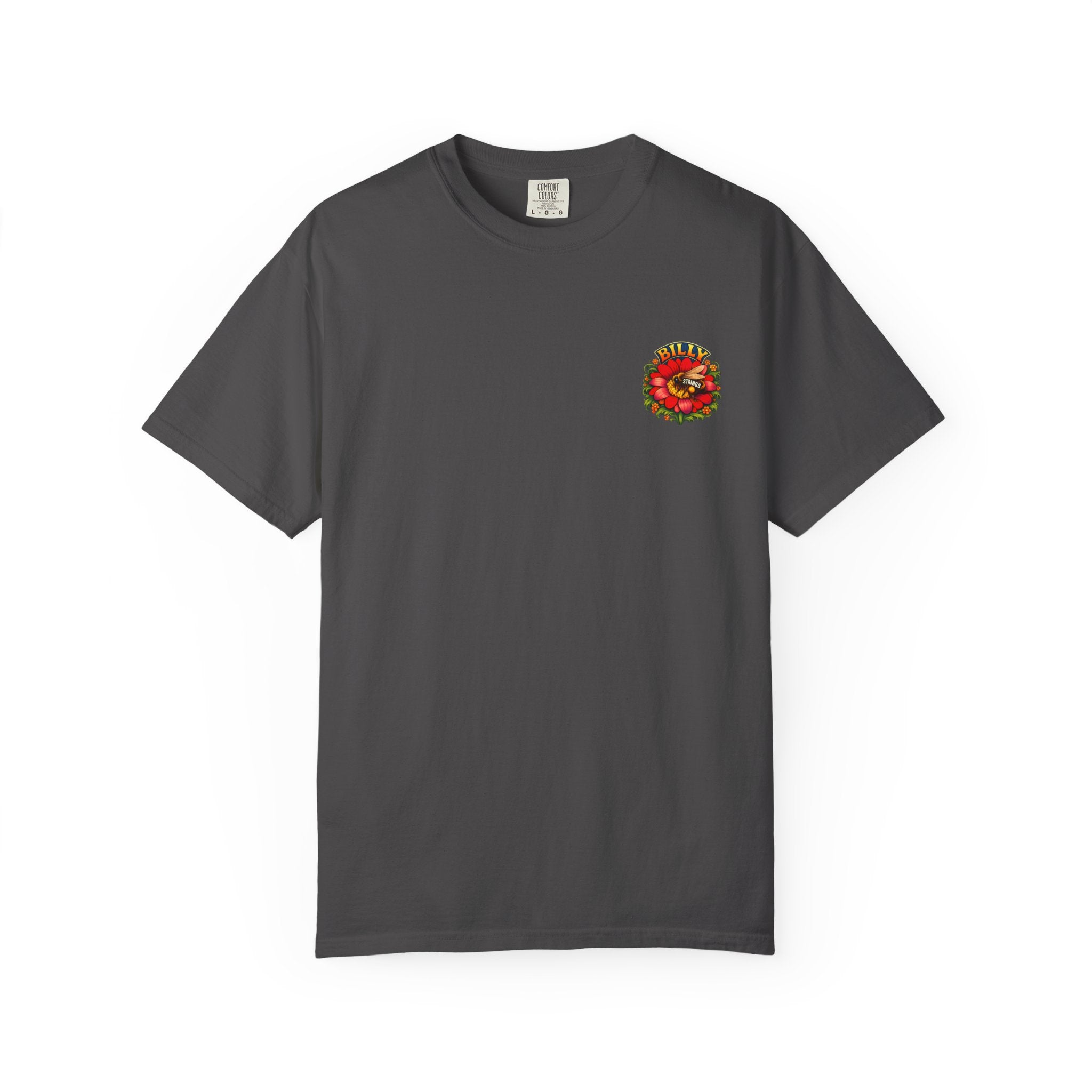 Billy Strings Red Daisy Shirt | Comfort Colors Bluegrass Jam Band Tee | Psychedelic Festival T-Shirt