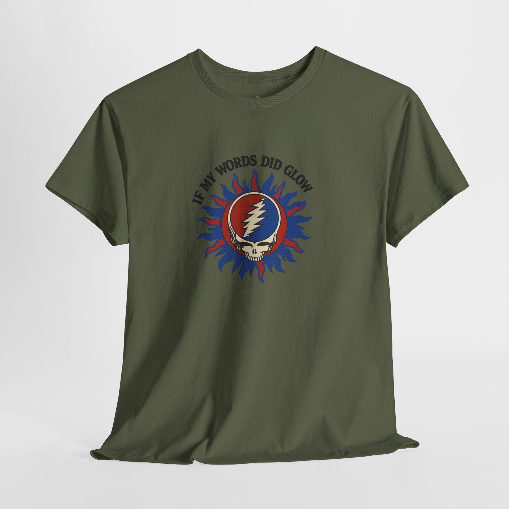 Grateful Dead Ripple Shirt | If My Words Did Glow Tee | Vintage Deadhead Graphic T-Shirt