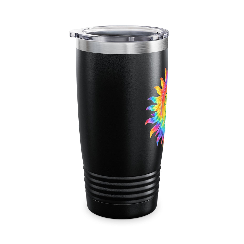 Grateful Dead Dancing Bear Tumbler | Tie Dye Sun Cup | 20oz Insulated Stainless Steel