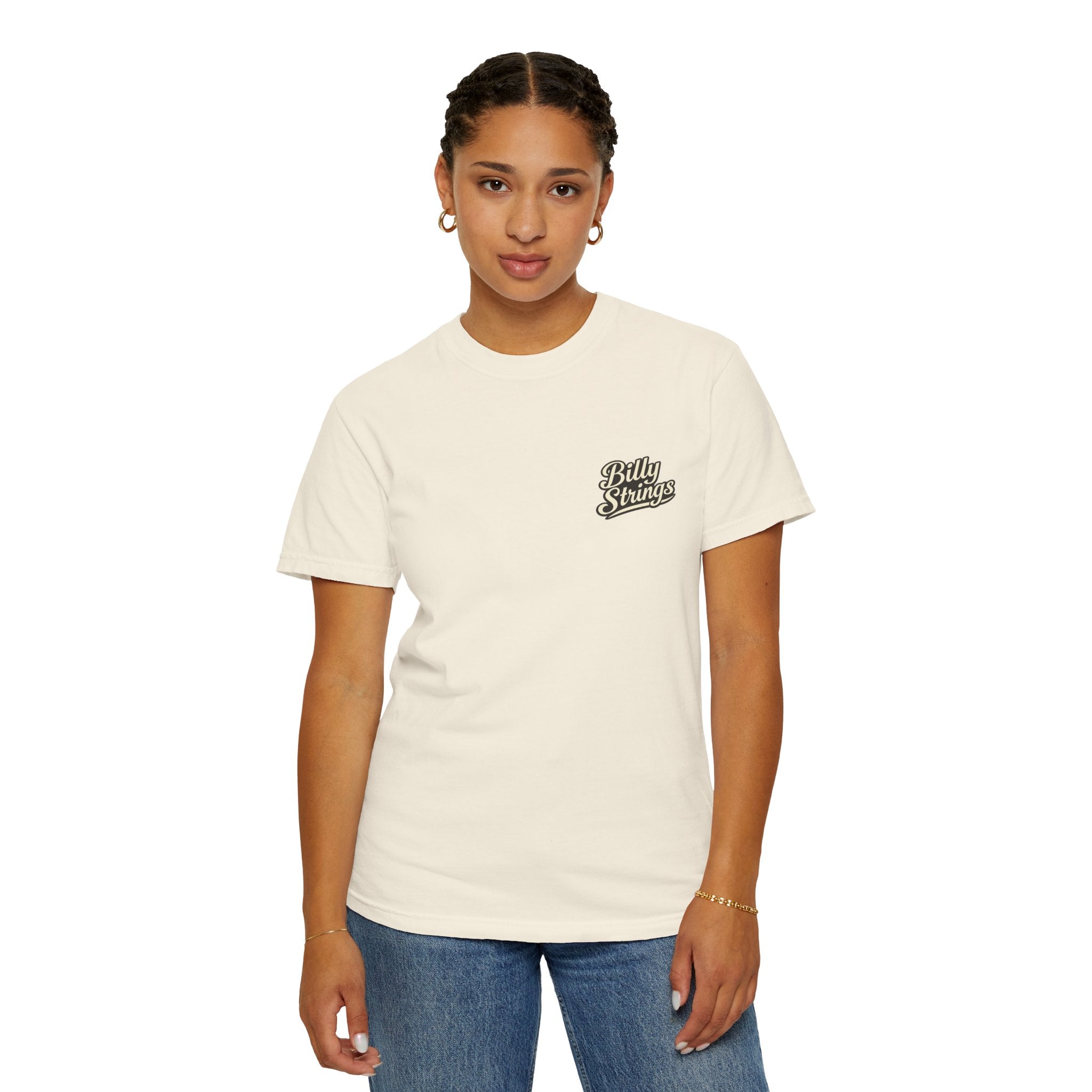 Billy Strings Shirt – Minimal Left Chest Logo Jamgrass Tee