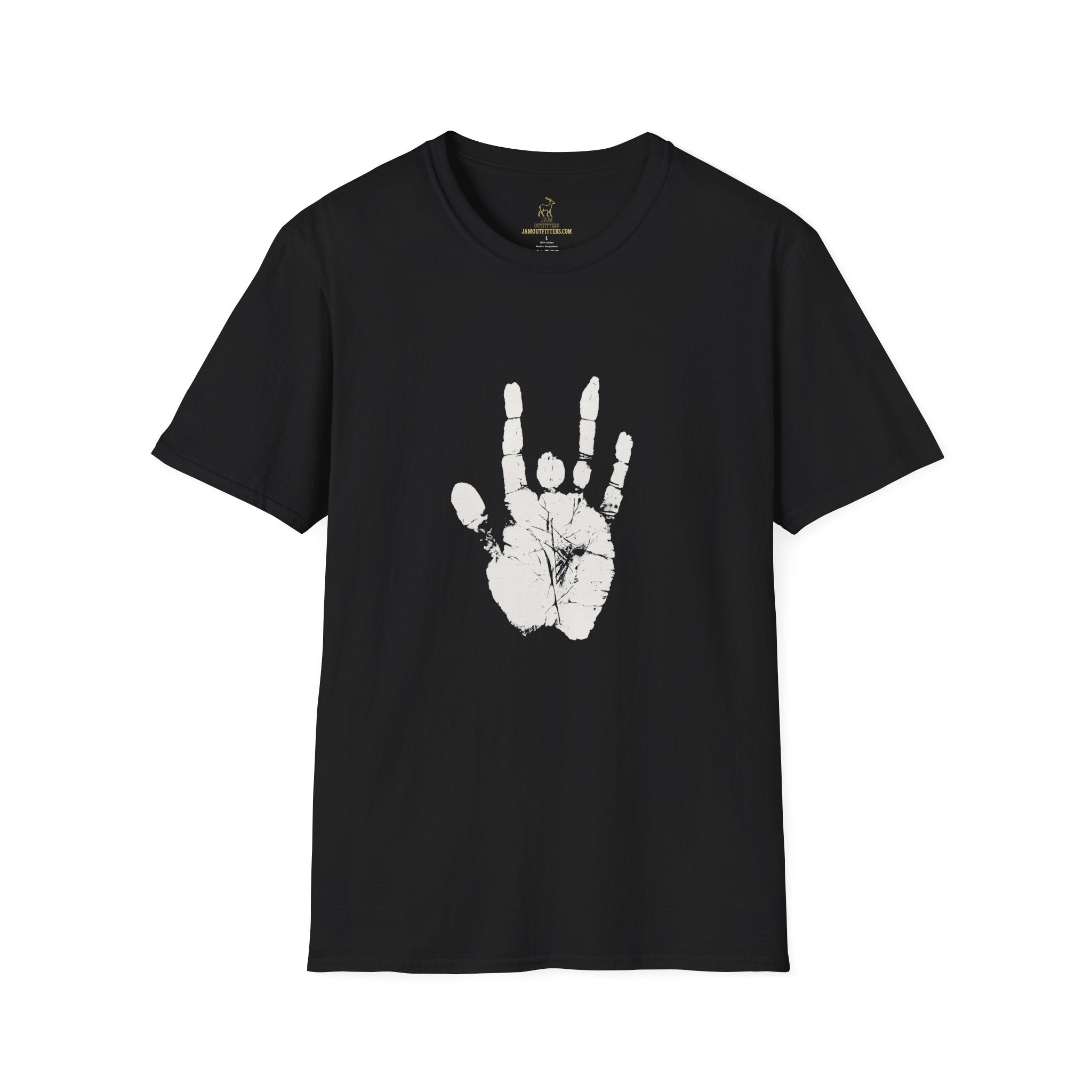 Grateful Dead Jerry Garcia Hand Print Shirt | Deadhead festival Tee | Jam Band Concert T-Shirt