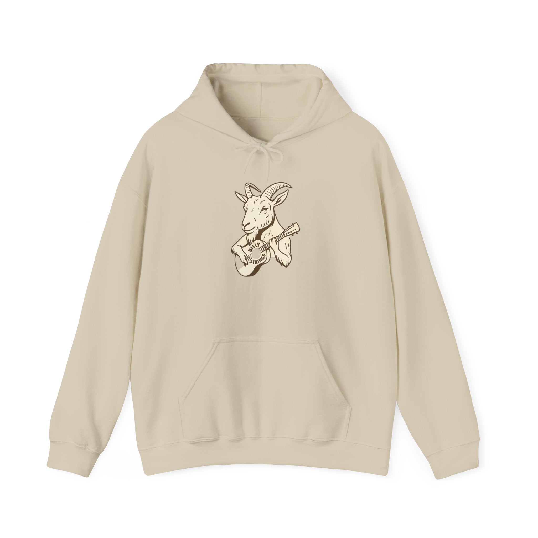 Billy Strings Goat Hoodie | Jamgrass Bluegrass Sweatshirt | Guitar GOAT Music Hoodie