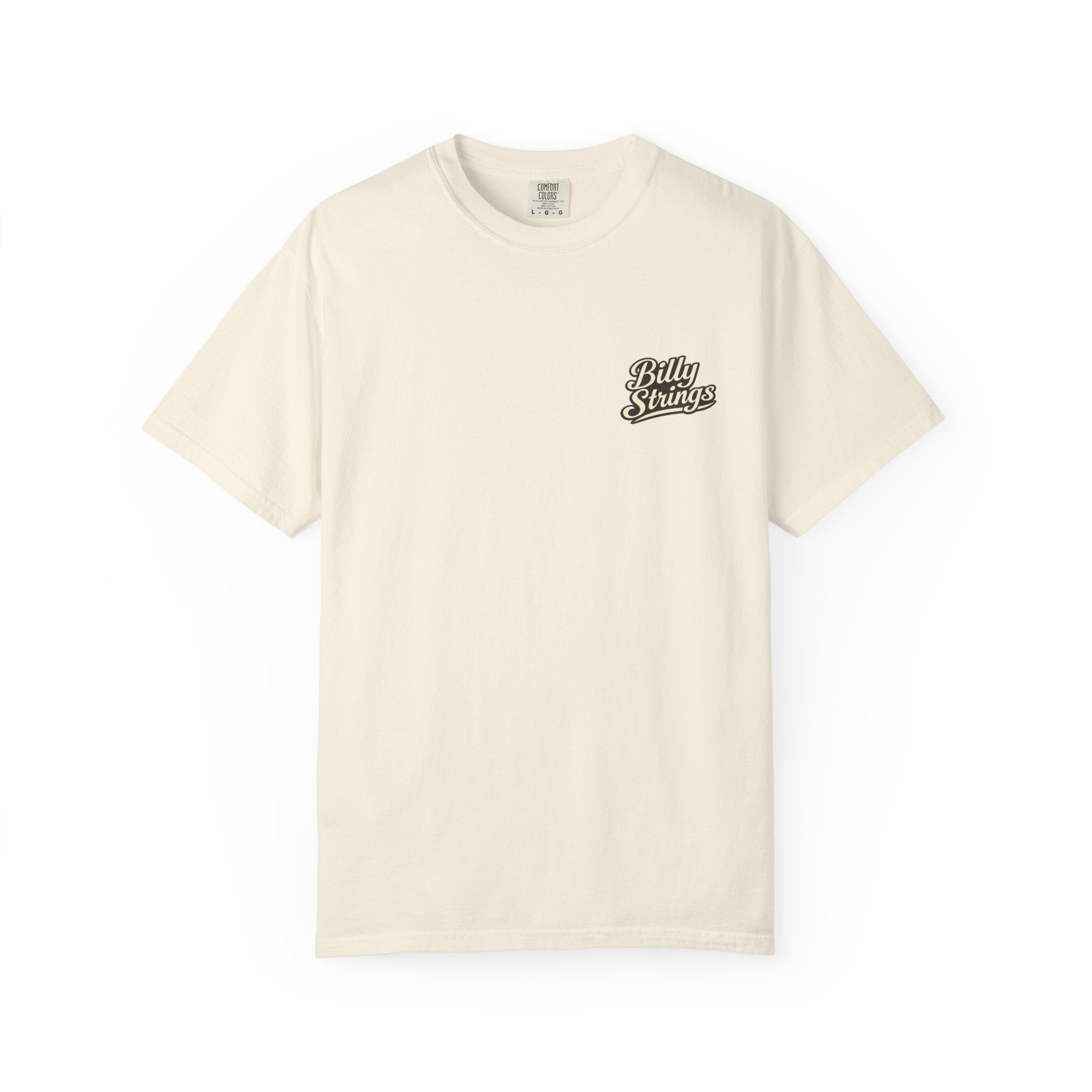 Billy Strings Shirt – Minimal Left Chest Logo Jamgrass Tee