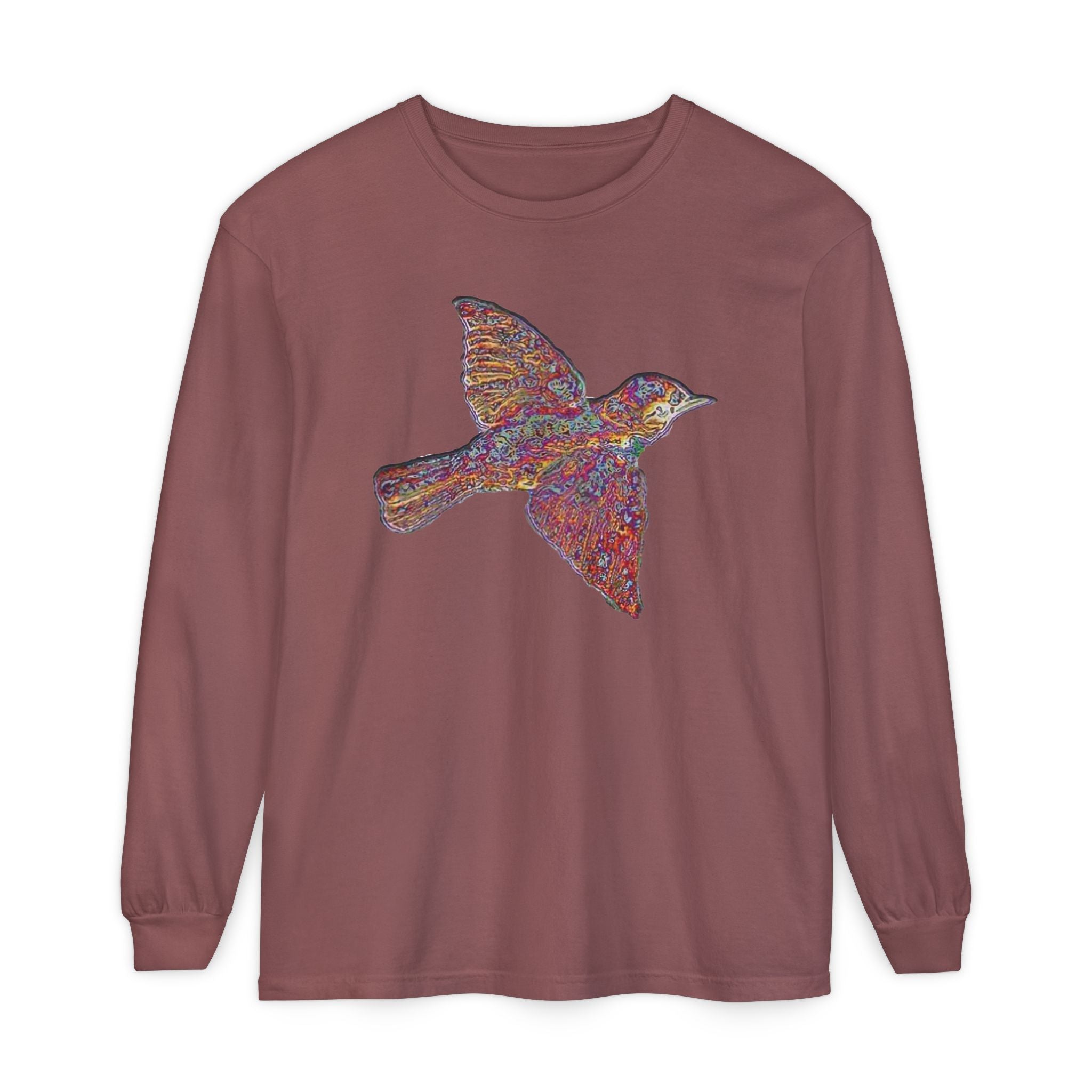 WSP Premium Long Sleeve Shirt | Widespread Panic Love Bird Tee | Comfort Colors Heavy Weight Cotton