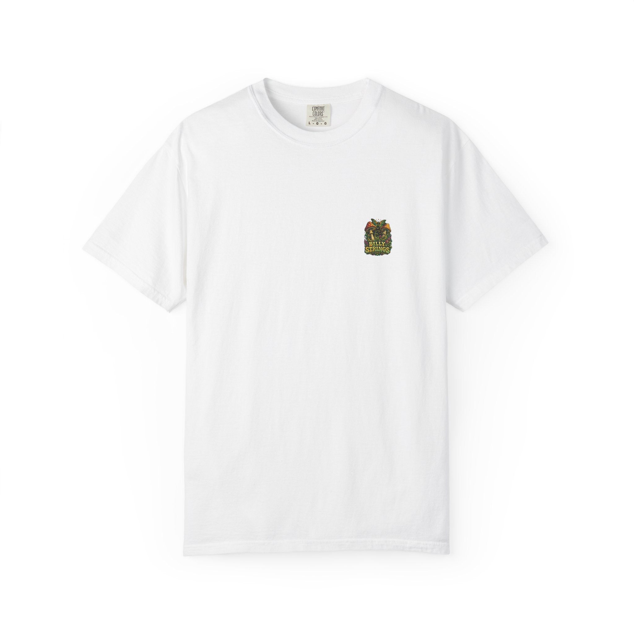 Billy Strings Shirt | Psychedelic Left Chest Tee | Trippy Bluegrass Gift