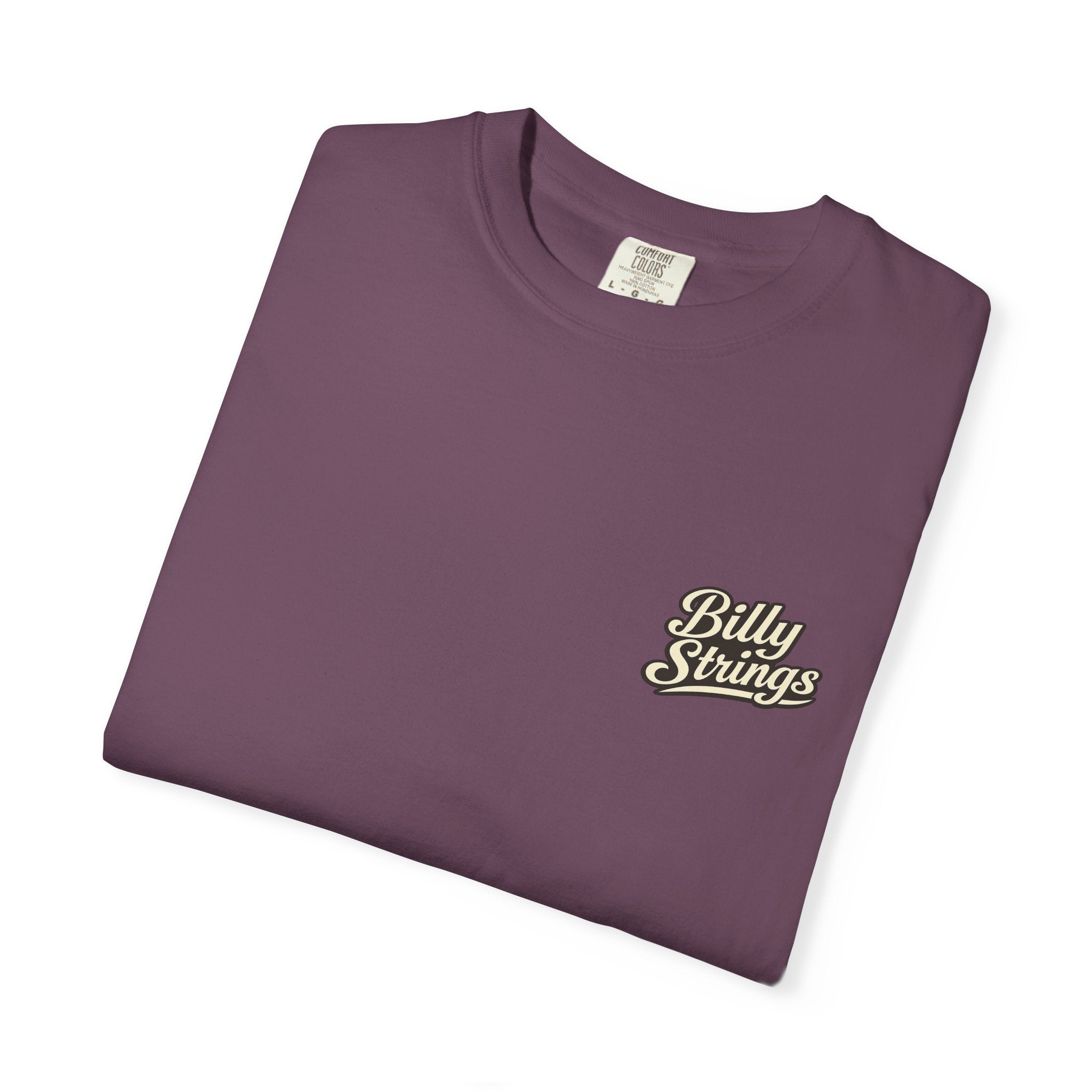 Billy Strings Shirt – Minimal Left Chest Logo Jamgrass Tee