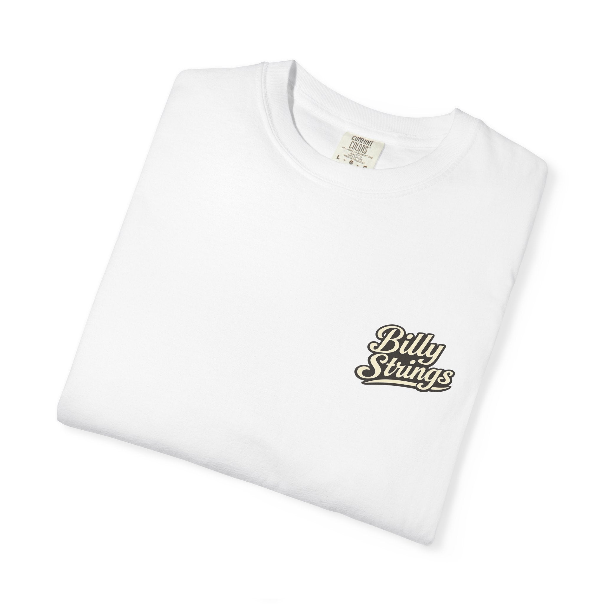 Billy Strings Shirt – Minimal Left Chest Logo Jamgrass Tee