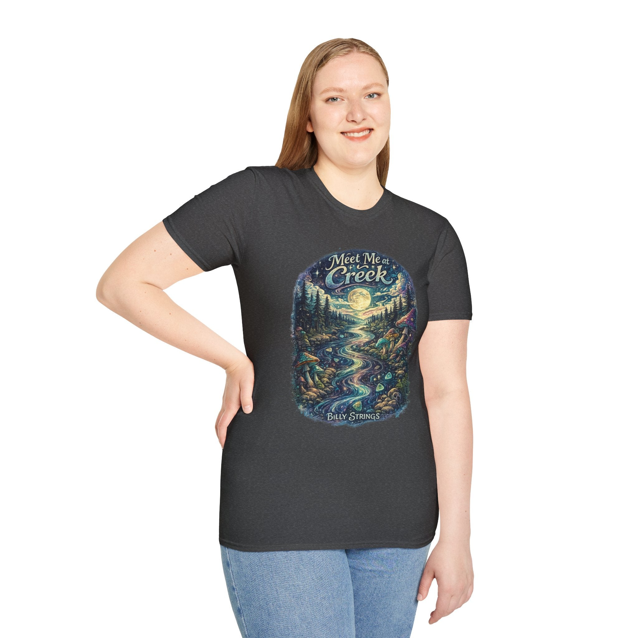Billy Strings Meet Me at the Creek Shirt – Psychedelic Jam Band Festival Tee