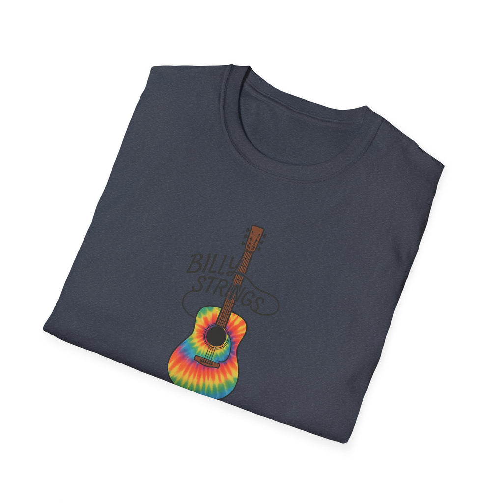 Billy Strings Guitar Shirt | Tie Dye BMFS Acoustic Tee | Bluegrass Jam Band Fan Concert T-Shirt