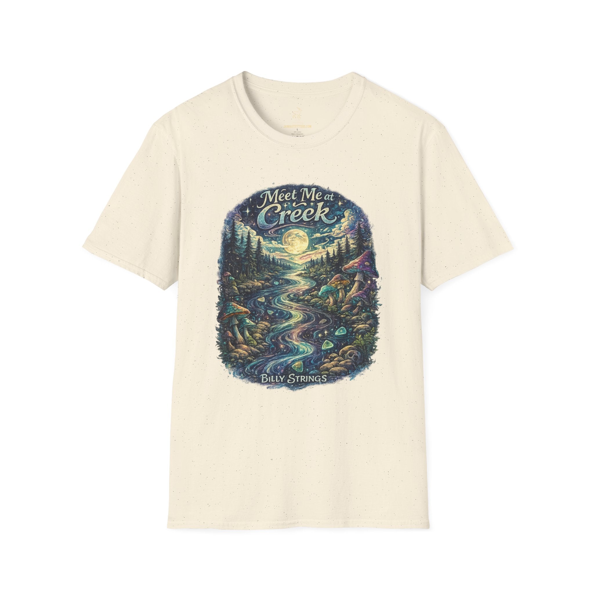 Billy Strings Meet Me at the Creek Shirt – Psychedelic Jam Band Festival Tee