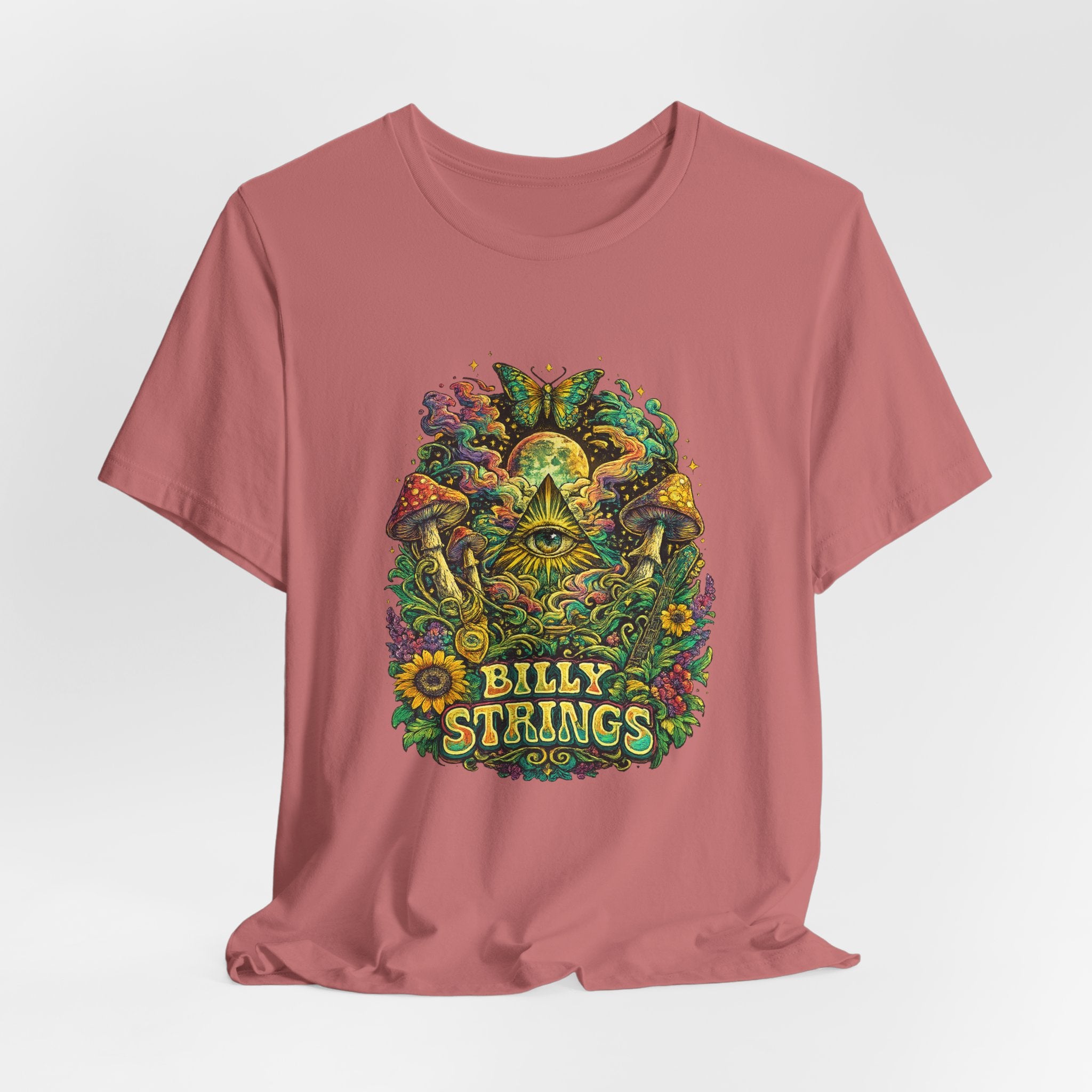 Billy Strings Shirt | Psychedelic Bluegrass Tee | Trippy Jamgrass Gift
