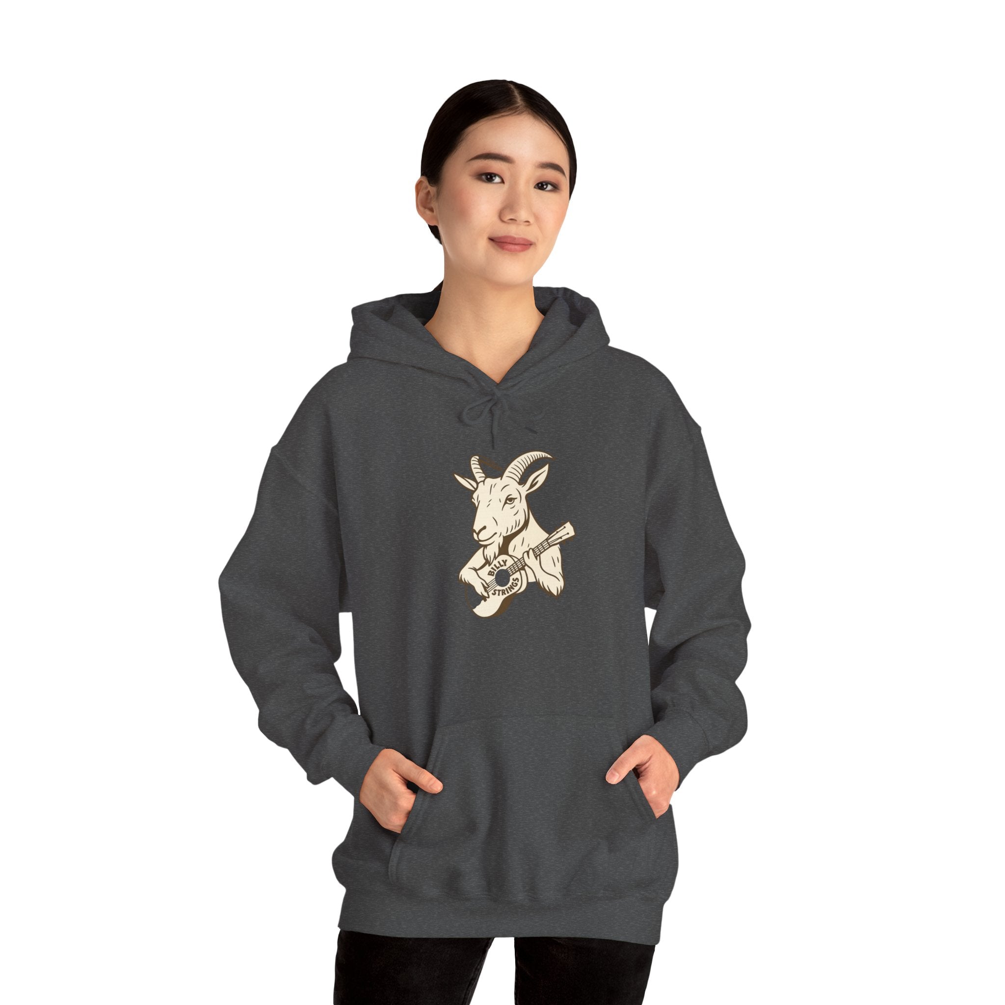 Billy Strings Goat Hoodie | Jamgrass Bluegrass Sweatshirt | Guitar GOAT Music Hoodie