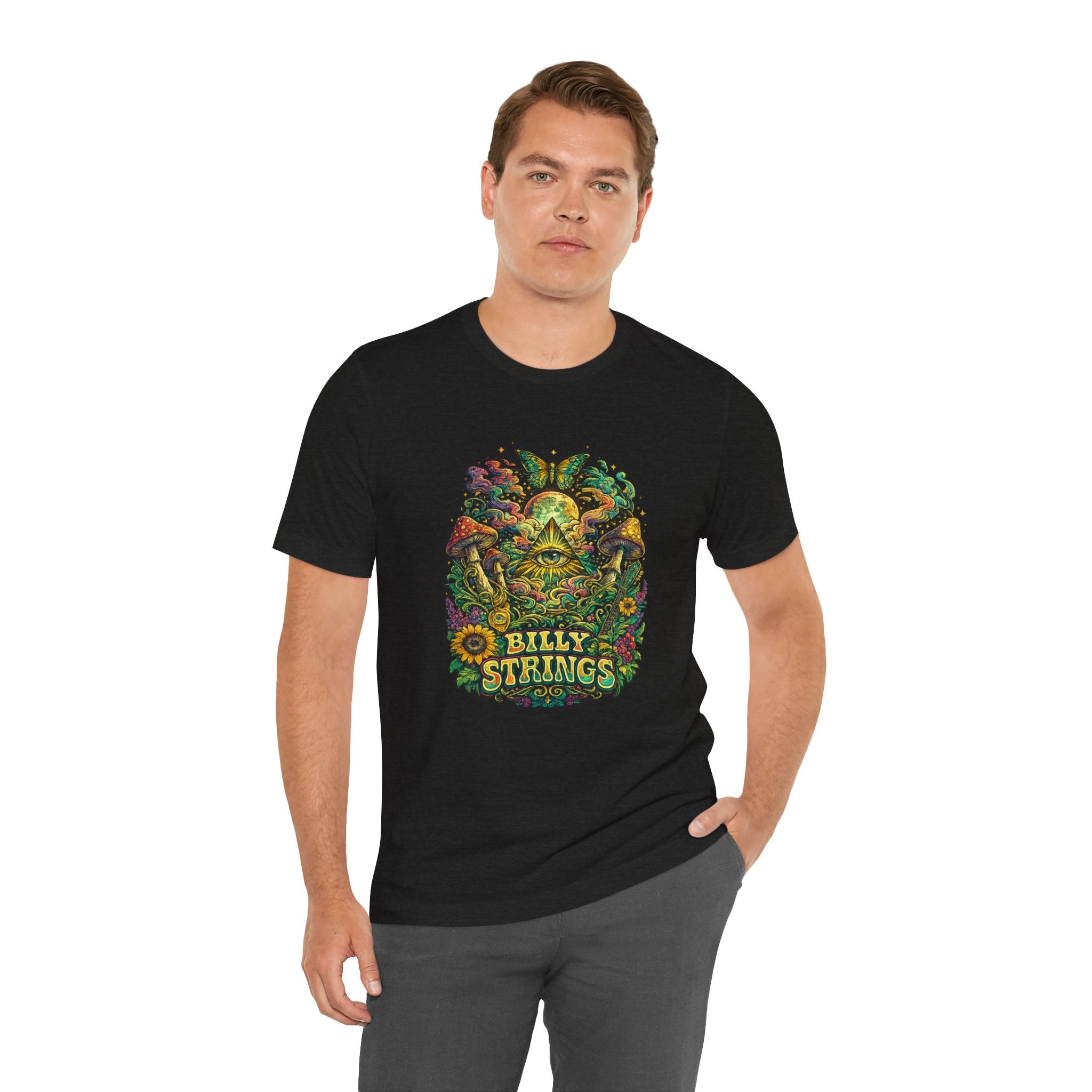 Billy Strings Shirt | Psychedelic Bluegrass Tee | Trippy Jamgrass Gift