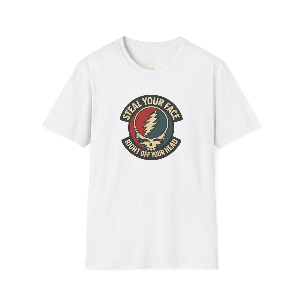 Steal Your Face Shirt | Grateful Dead Inspired Tee | Deadhead Graphic T-Shirt | Right Off Your Head