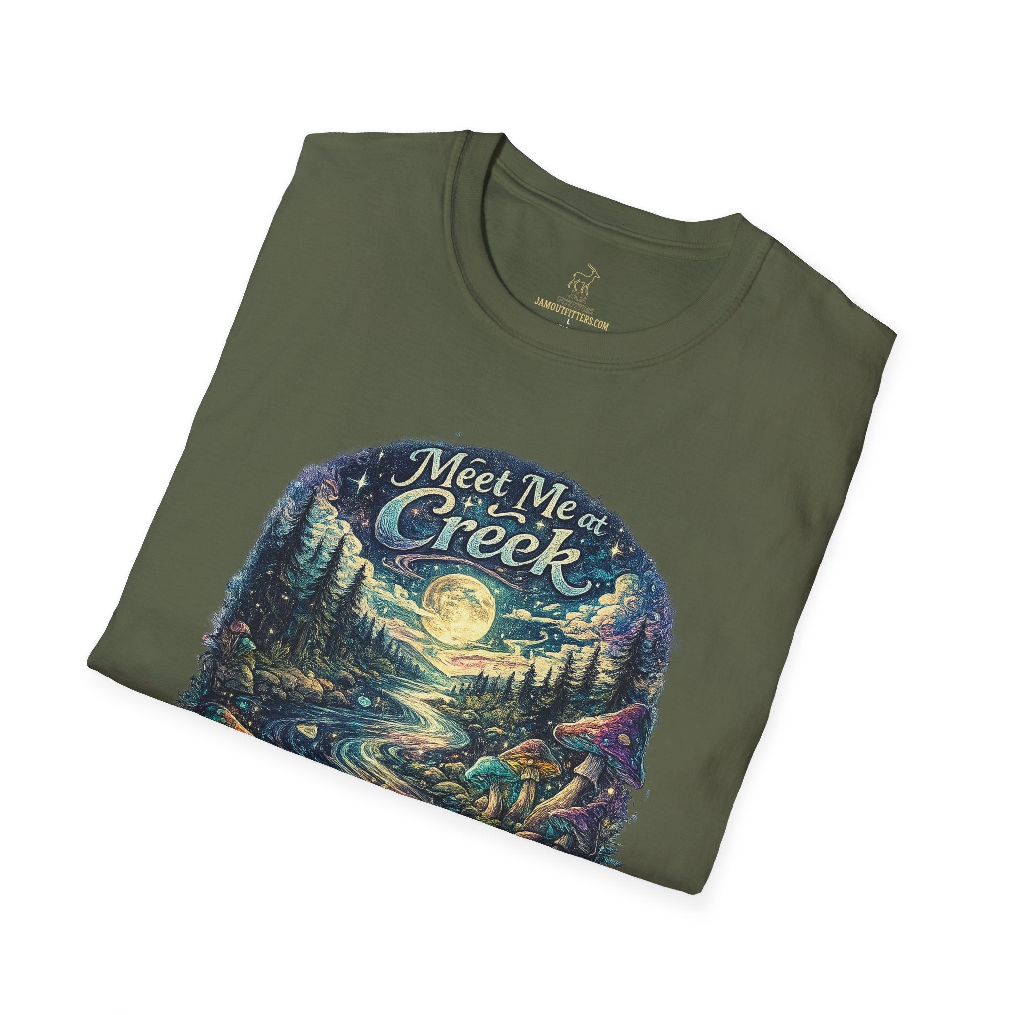 Billy Strings Meet Me at the Creek Shirt – Psychedelic Jam Band Festival Tee