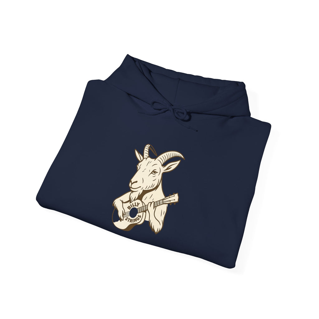 Billy Strings Goat Hoodie | Jamgrass Bluegrass Sweatshirt | Guitar GOAT Music Hoodie