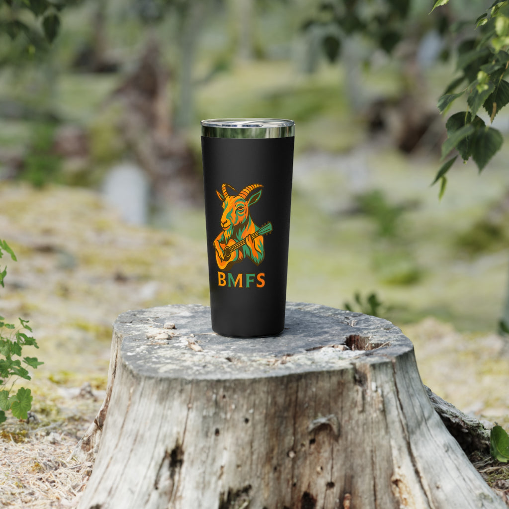 Billy Strings 22oz Tumbler | BMFS Goat Insulated Music Cup | Jamgrass Bluegrass Travel Drinkware