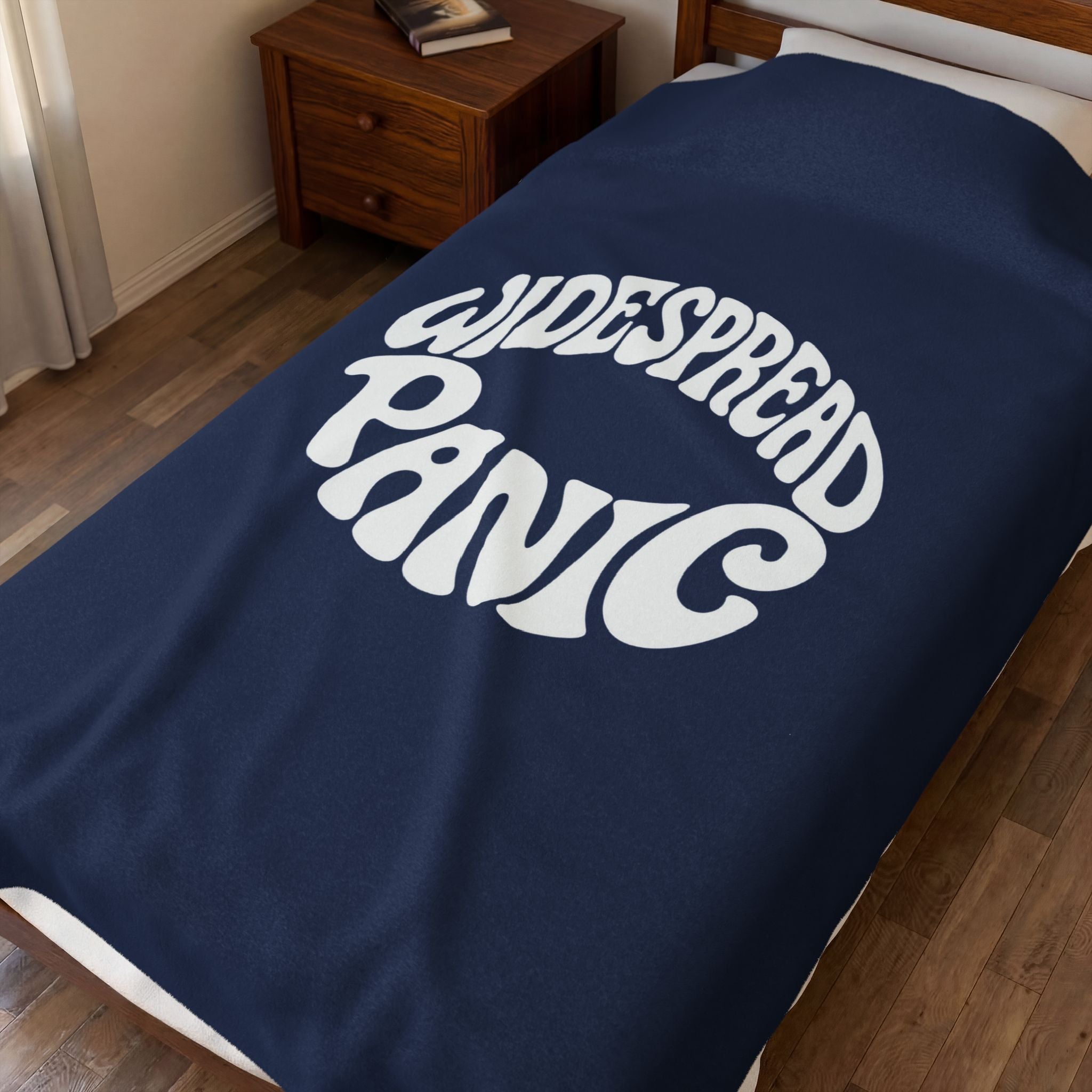 Widespread Panic Plush Blanket 60x80 | Ultra Soft Jam Band Throw | Cozy WSP Gift