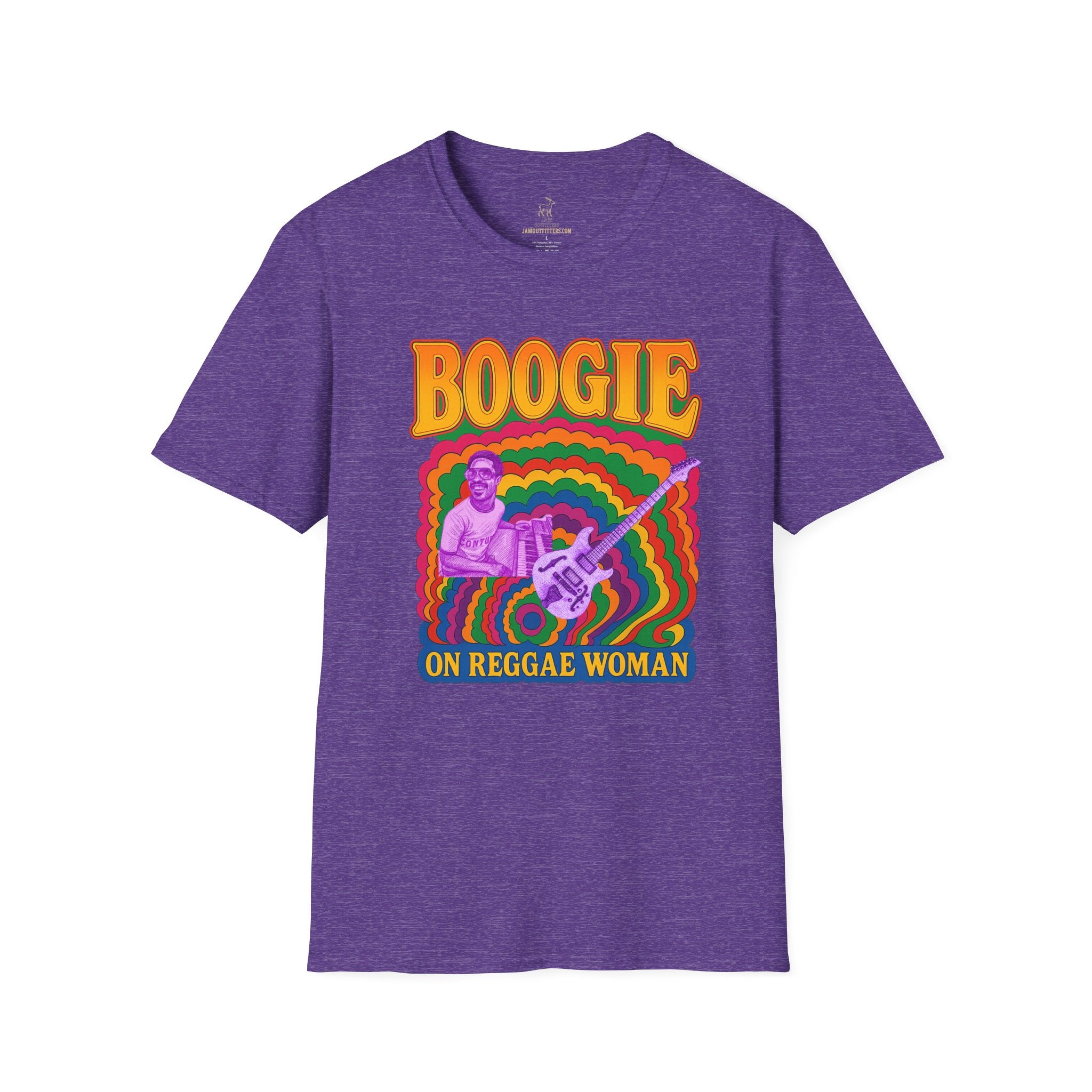 Phish Boogie On Reggae Woman Shirt | Jam Band Psychedelic Tee | Stevie Wonder Cover | Festival Tour T-Shirt