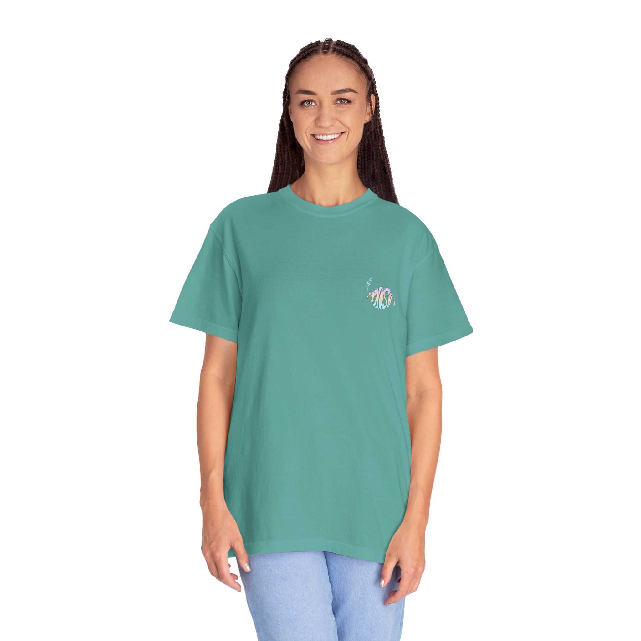 Phish Fish Shirt Pastel | Comfort Colors Premium T-Shirt | Jam Band Tee | Vintage Style Phish Shirt
