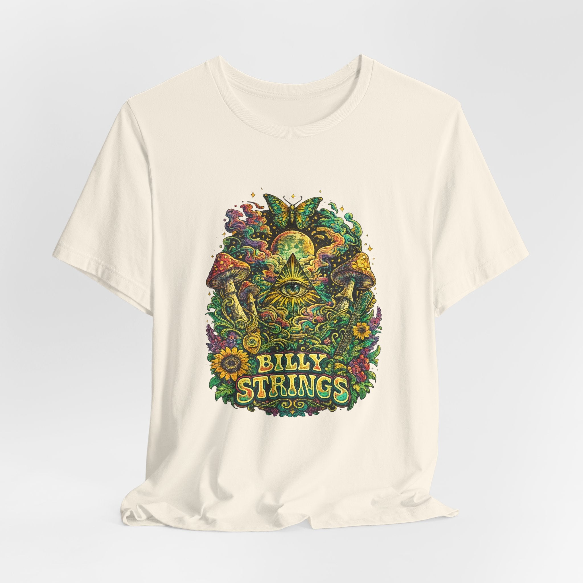 Billy Strings Shirt | Psychedelic Bluegrass Tee | Trippy Jamgrass Gift