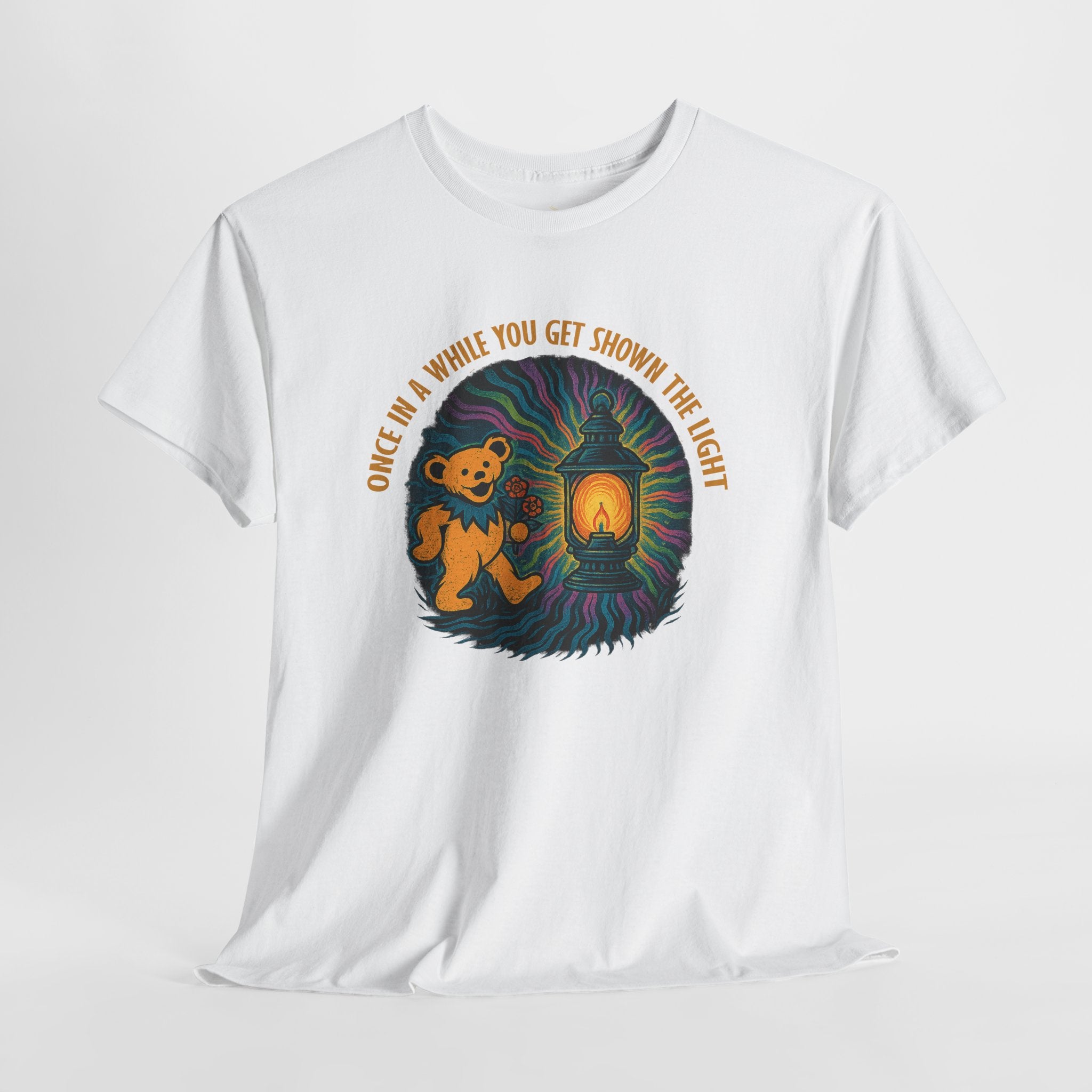 Grateful Dead Scarlet Begonias Tee | Dancing Bear Lyric Shirt | Vintage Jam Band Graphic T-Shirt