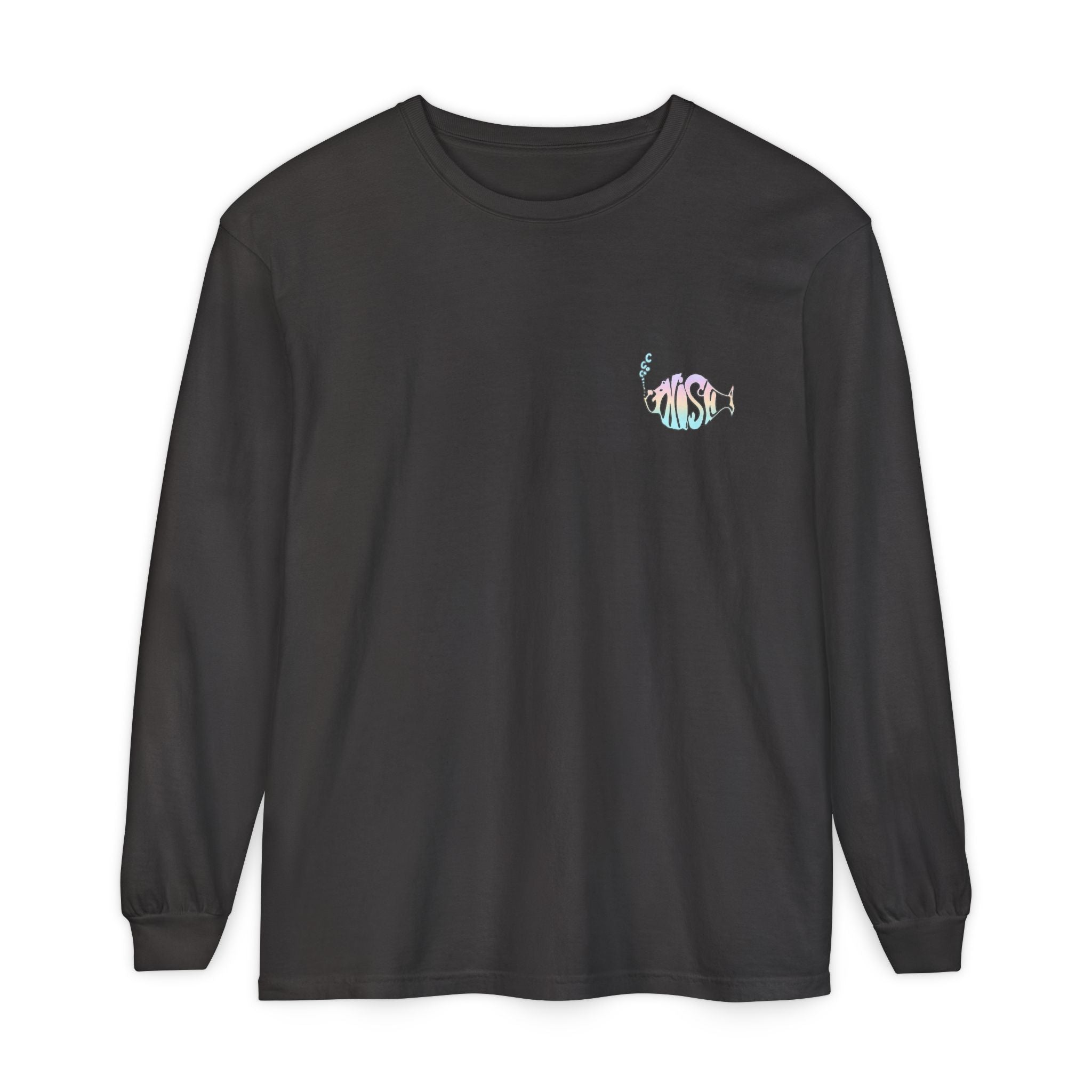 Phish Fish Shirt Pastel | Comfort Colors 6014 Long Sleeve | Jam Band Tee | Vintage Style Phish Shirt
