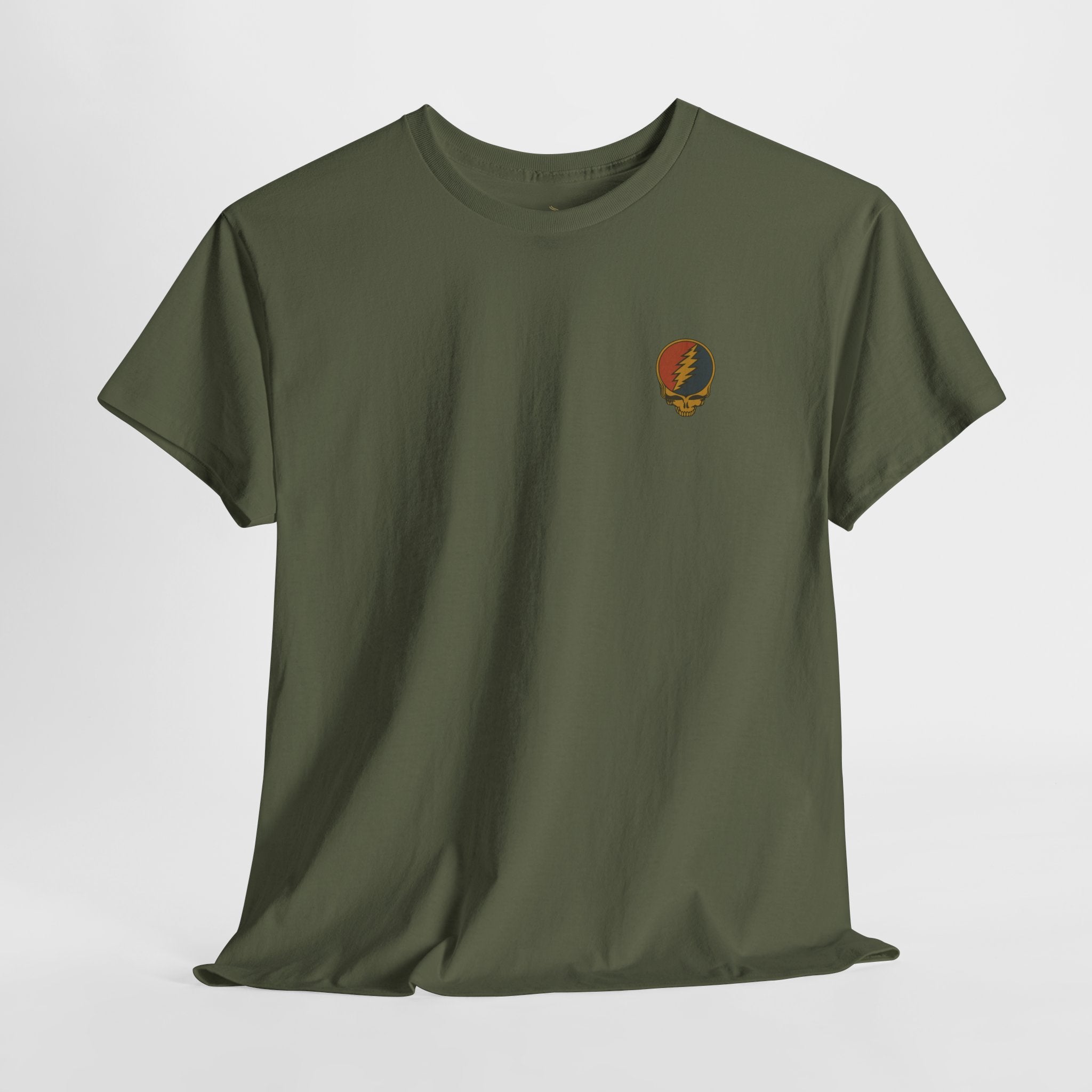 Steal Your Face Shirt | Grateful Dead T-Shirt | Minimal Left Chest Deadhead Tee