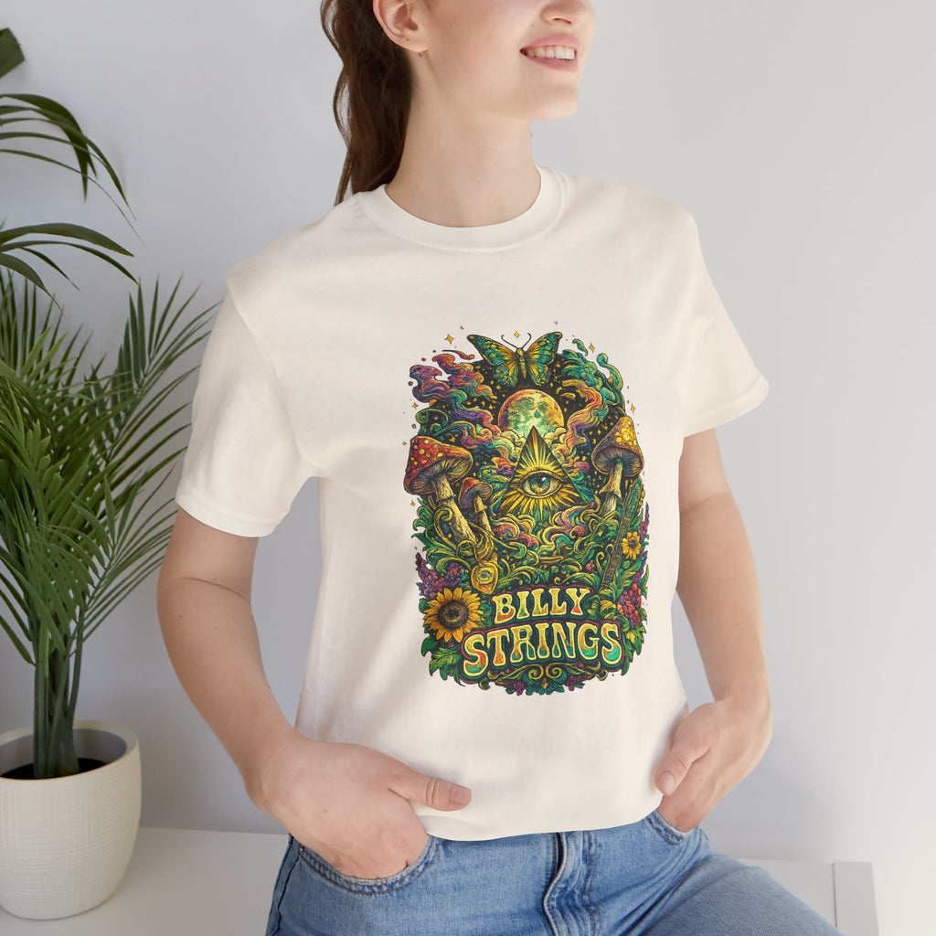 Billy Strings Shirt | Psychedelic Bluegrass Tee | Trippy Jamgrass Gift