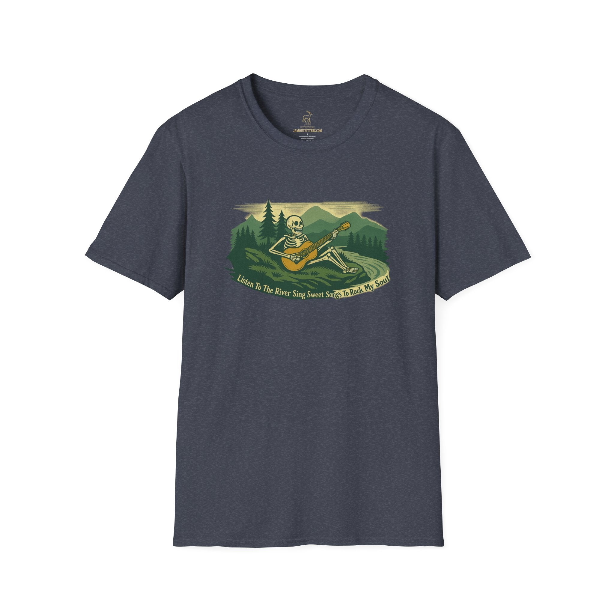 Grateful Dead "Brokedown Palace" Tee | Skeleton Vintage Shirt With Lyrics
