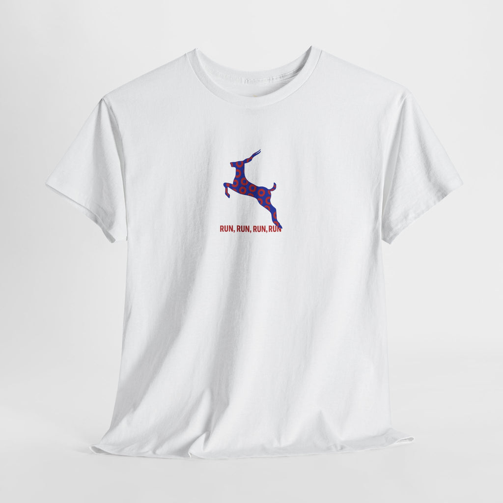 Phish Run Like An Antelope T-Shirt | Unisex Heavy Cotton Shirt | Phish Tee | Hippie Graphic Top | Music Festival Apparel