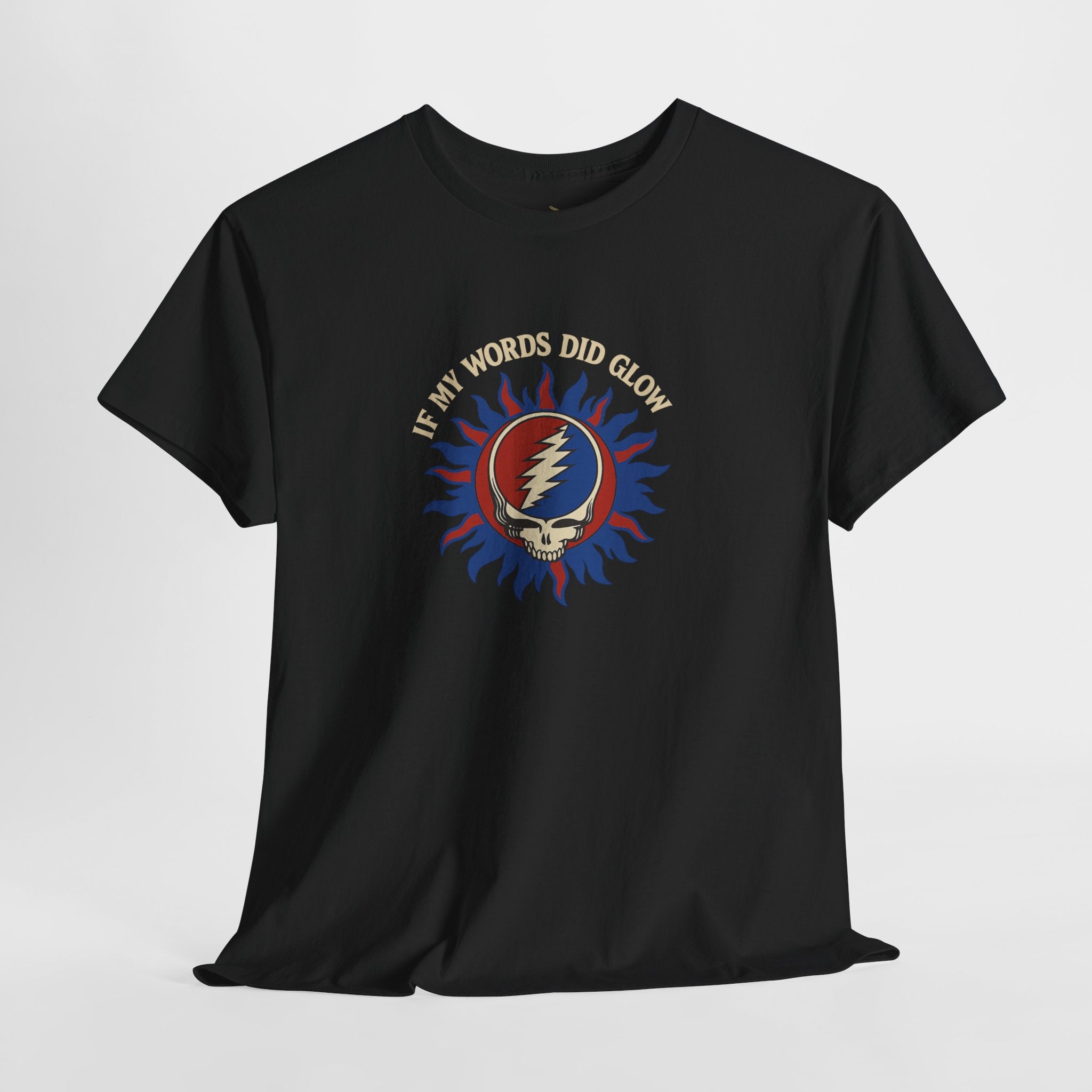 Grateful Dead Ripple Shirt | If My Words Did Glow Tee | Vintage Deadhead Graphic T-Shirt