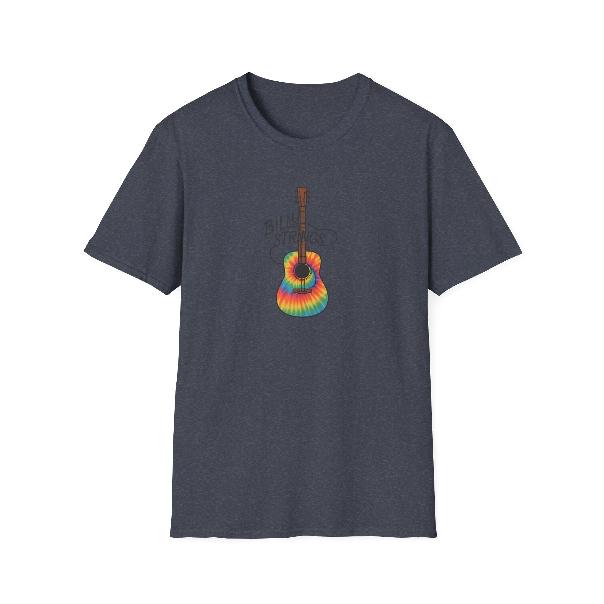 Billy Strings Guitar Shirt | Tie Dye BMFS Acoustic Tee | Bluegrass Jam Band Fan Concert T-Shirt