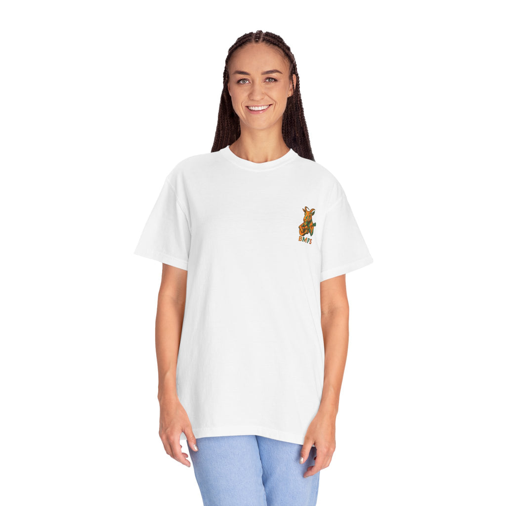 Billy Strings BMFS Goat Shirt – Comfort Colors Jamgrass Tee, Small Chest Logo
