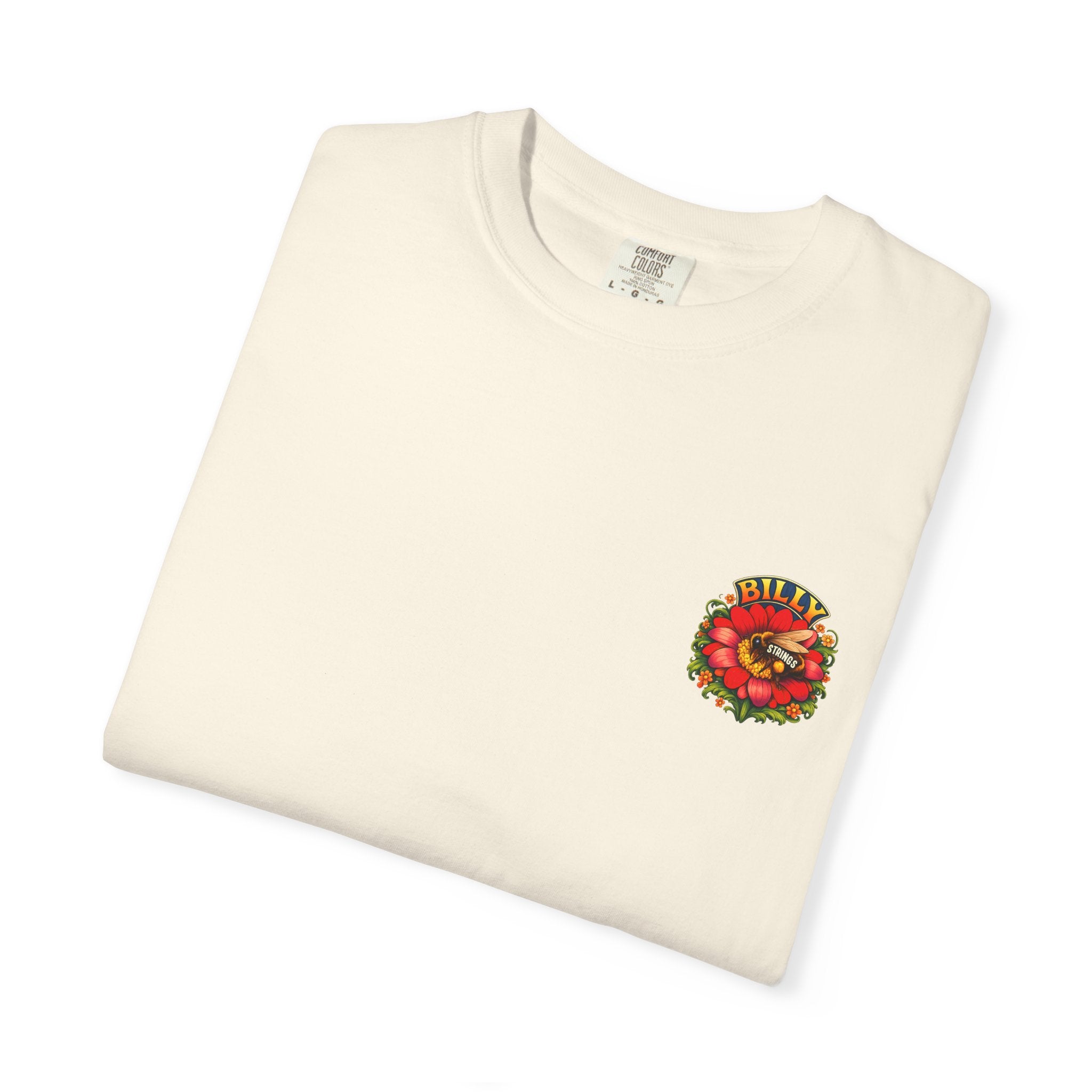 Billy Strings Red Daisy Shirt | Comfort Colors Bluegrass Jam Band Tee | Psychedelic Festival T-Shirt