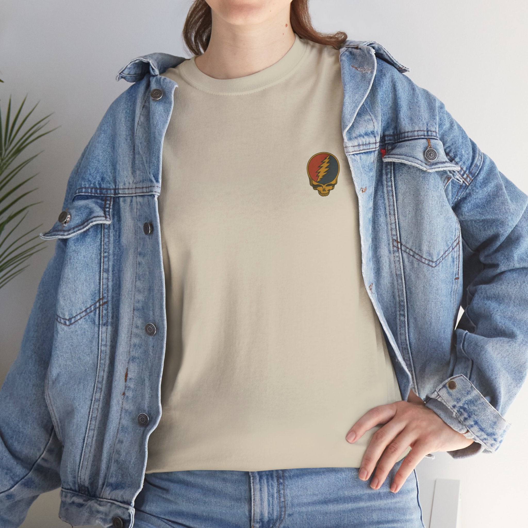 Steal Your Face Shirt | Grateful Dead T-Shirt | Minimal Left Chest Deadhead Tee