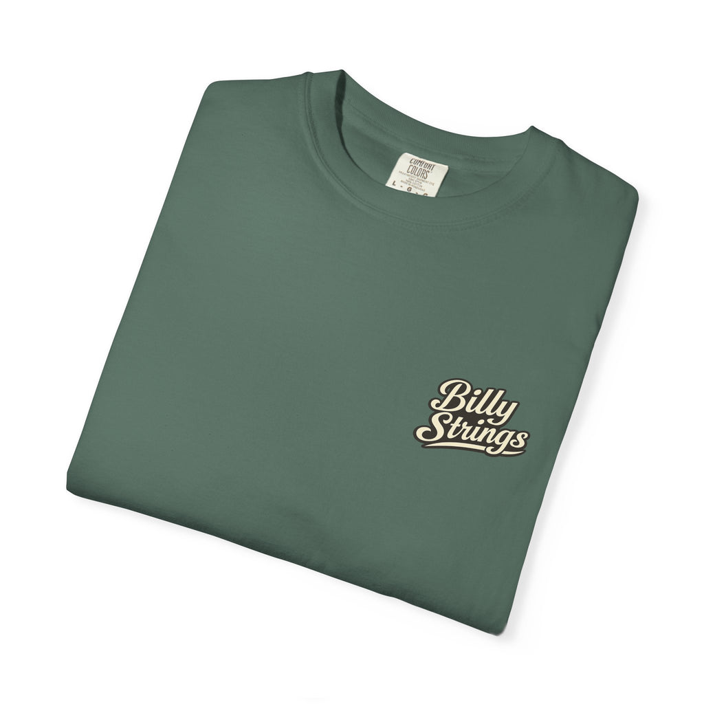Billy Strings Shirt – Minimal Left Chest Logo Jamgrass Tee