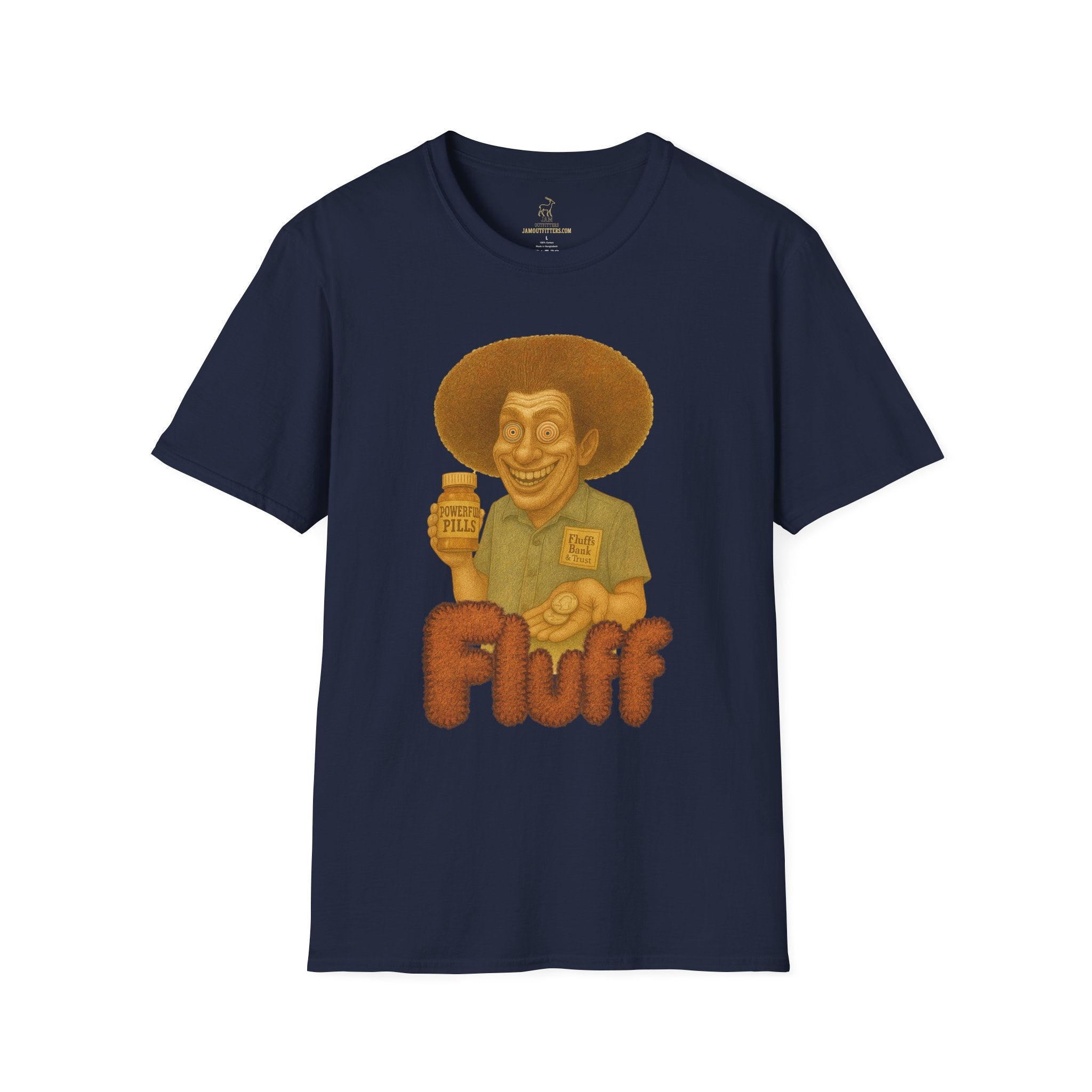 Phish Fluffhead T-Shirt, Soft Tee, Phish Shirt, Crazy Character Design, Unisex Tee, Phish Music Inspired Shirt
