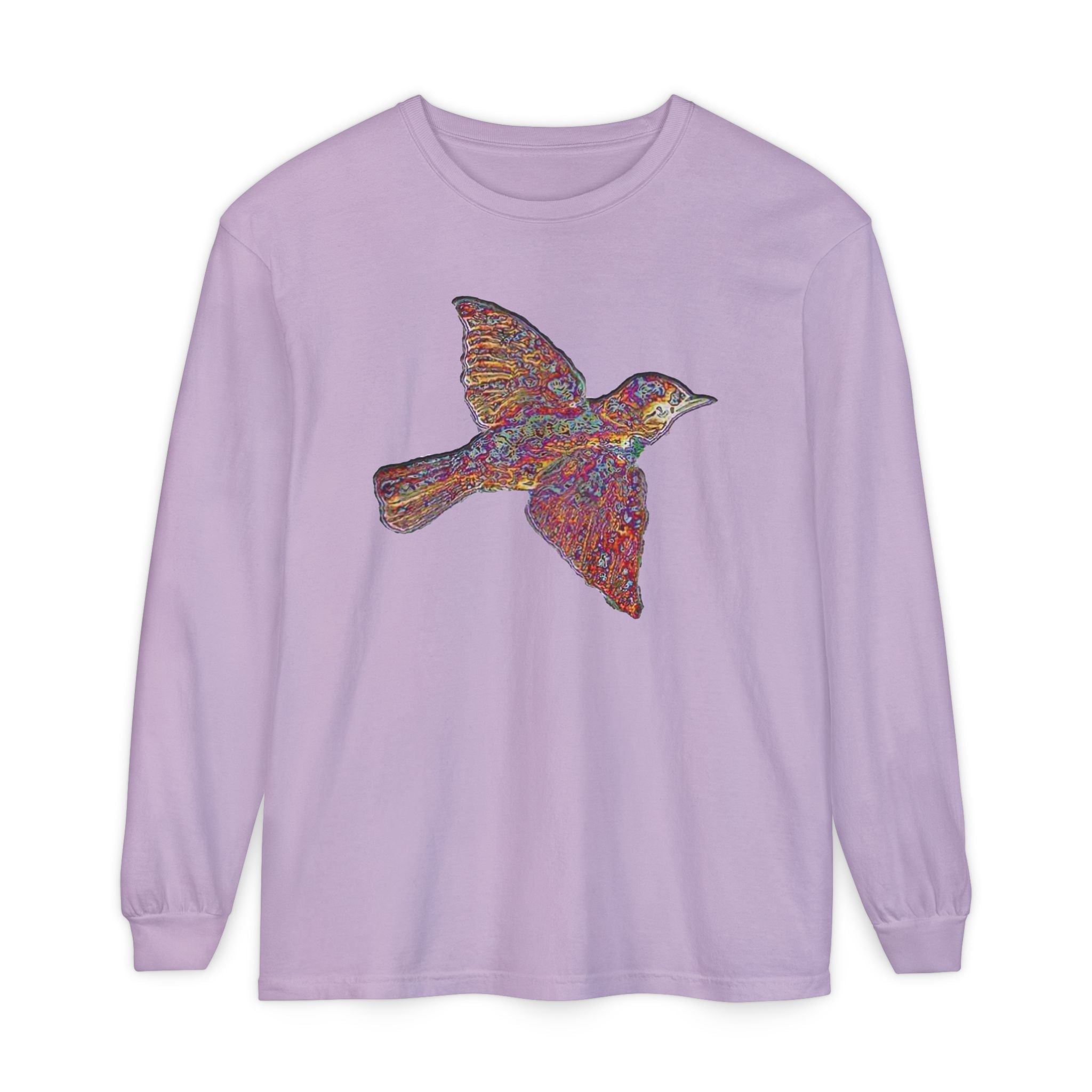 WSP Premium Long Sleeve Shirt | Widespread Panic Love Bird Tee | Comfort Colors Heavy Weight Cotton