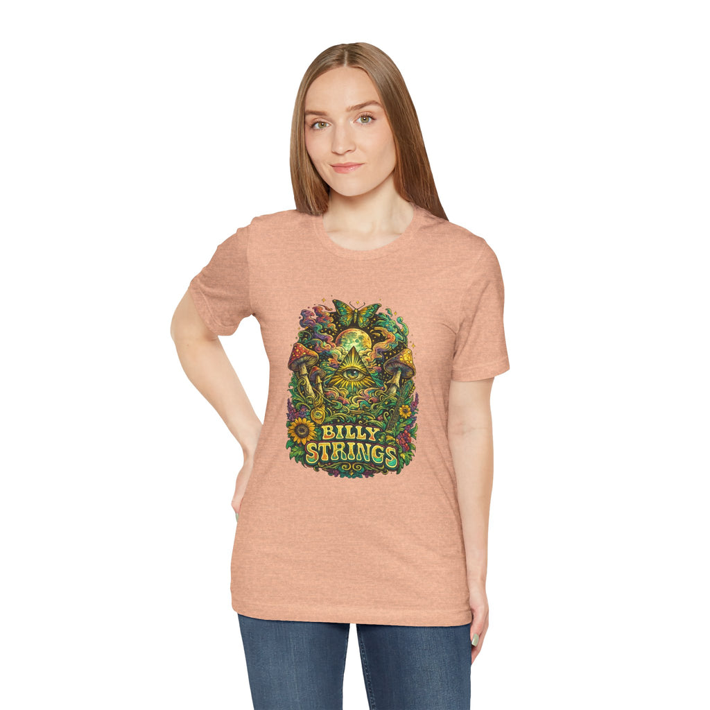 Billy Strings Shirt | Psychedelic Bluegrass Tee | Trippy Jamgrass Gift