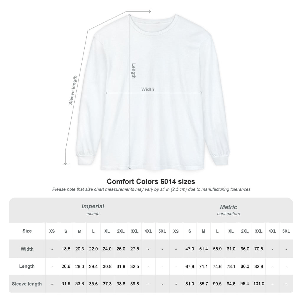 WSP Premium Long Sleeve Shirt | Widespread Panic Love Bird Tee | Comfort Colors Heavy Weight Cotton