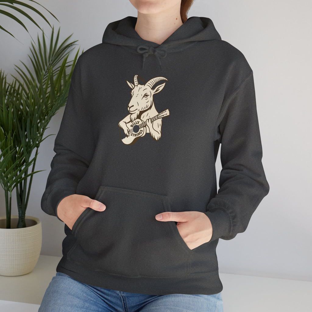 Billy Strings Goat Hoodie | Jamgrass Bluegrass Sweatshirt | Guitar GOAT Music Hoodie